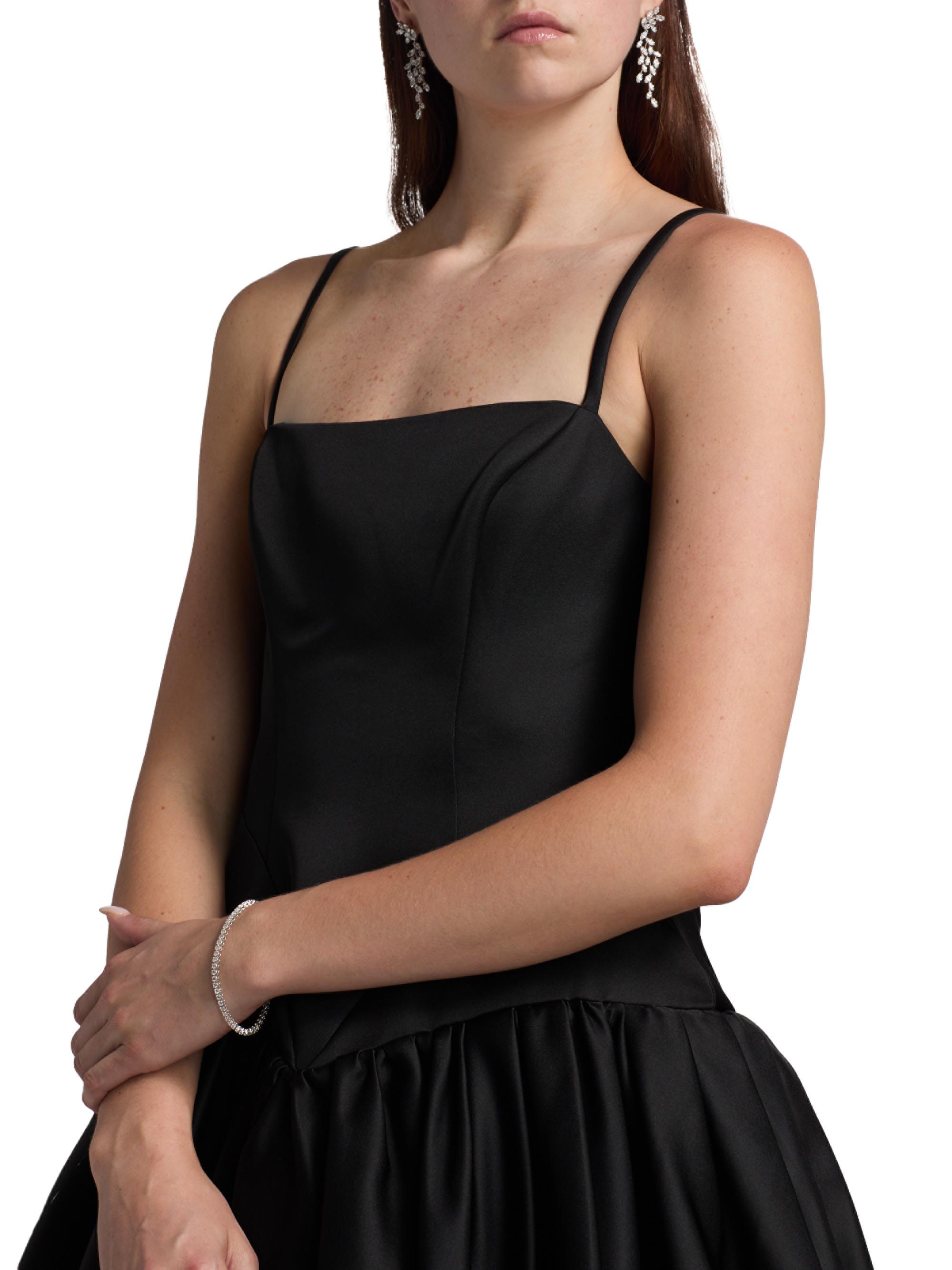 BCBGMAXAZRIA Women's Sleeveless Bubble Minidress - Black | Thumbnail 6