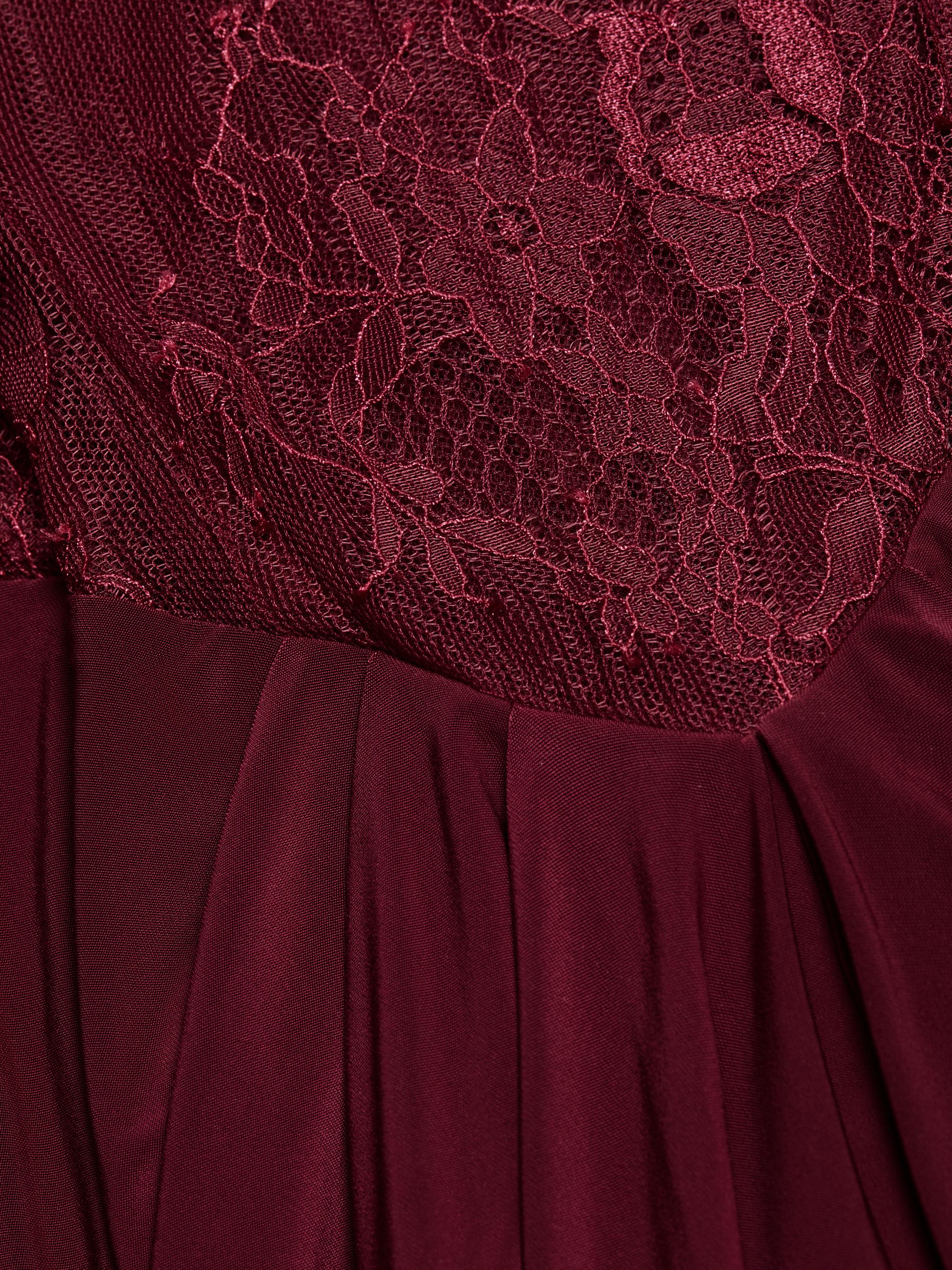BCBGMAXAZRIA Lace & Jersey Strapless Gown | Saks Fifth Avenue