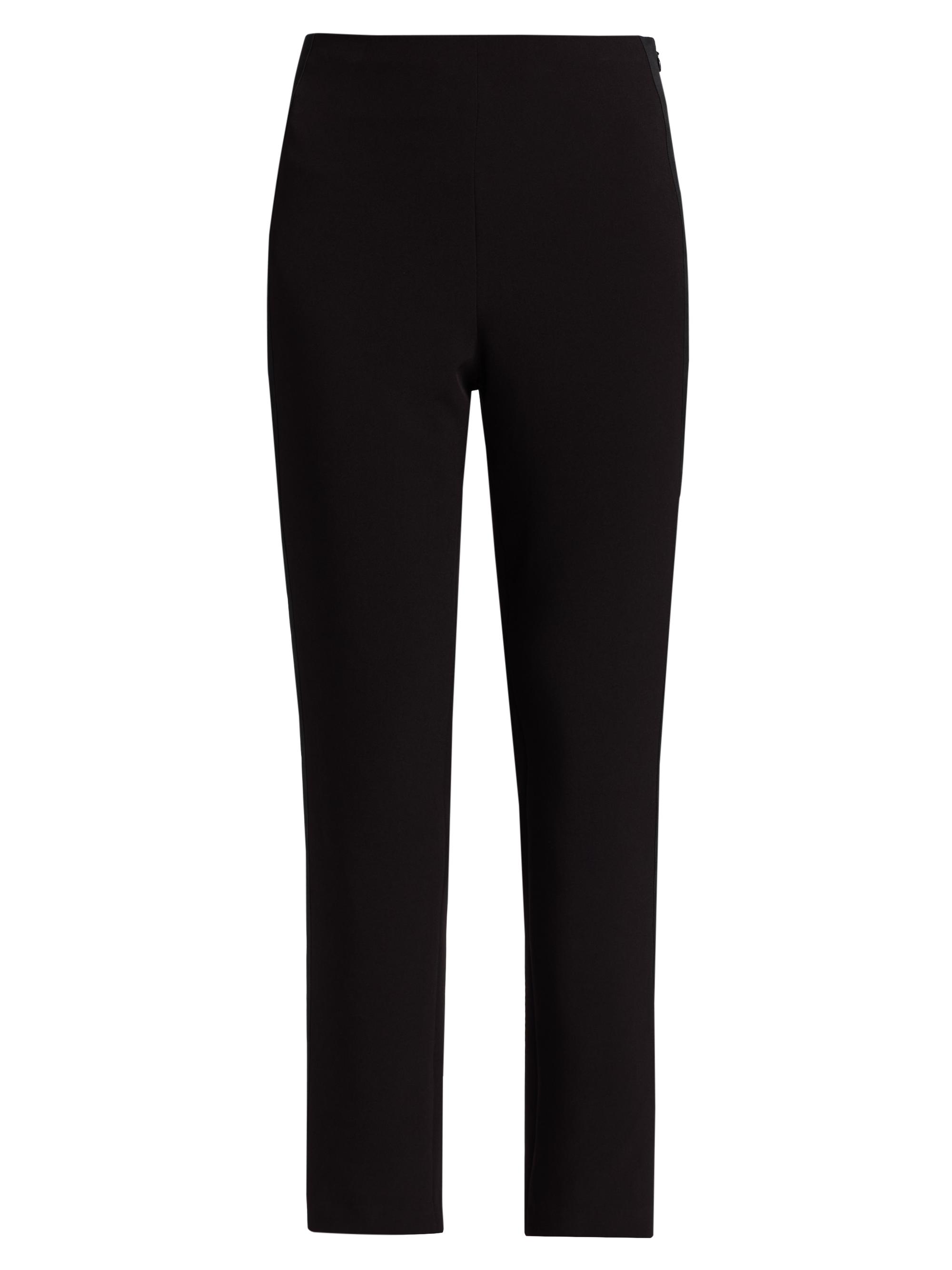 BCBGMAXAZRIA Women's Slim Tapered Tuxedo Pants - Black