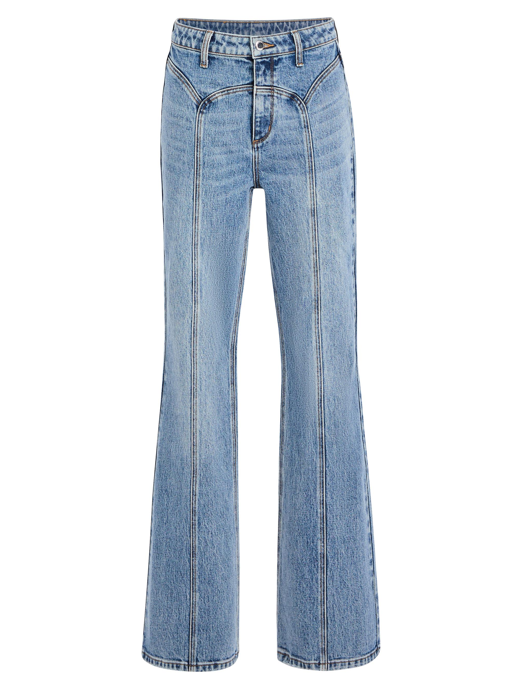 Retrofête Women's Maelle Denim Pants - Greenwich