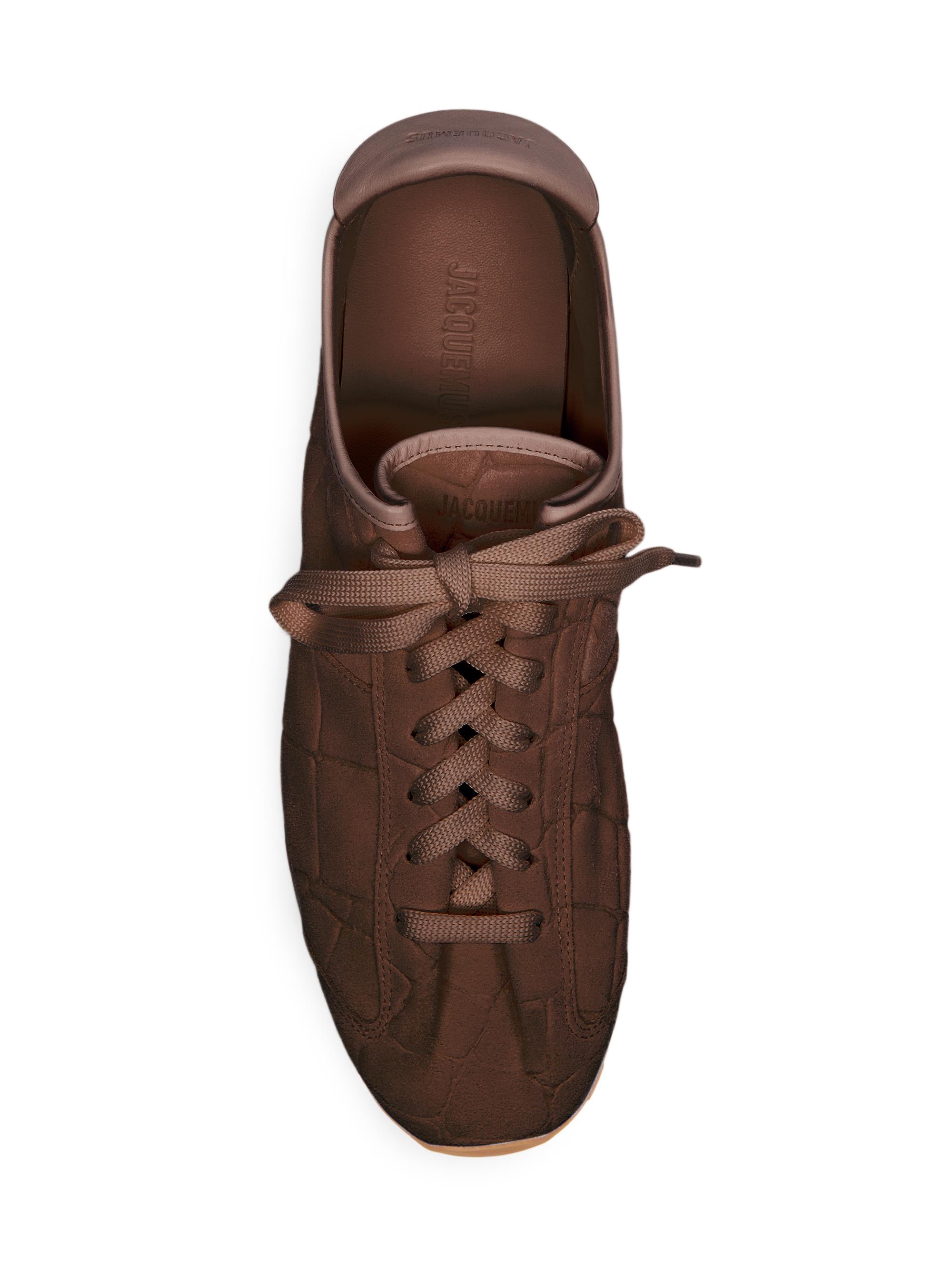 Jacquemus Tennis Leather Low-Top Shoes | Saks Fifth Avenue