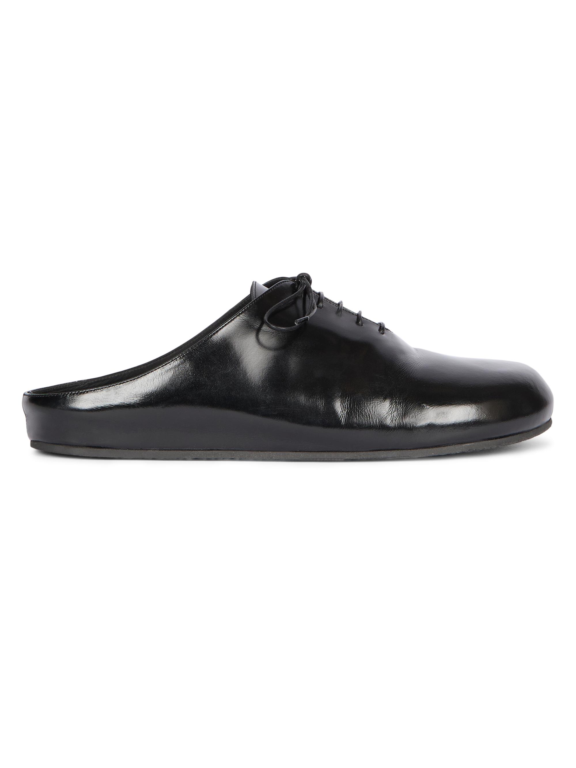 Jacquemus Men's Derbie Leather Mules - Black