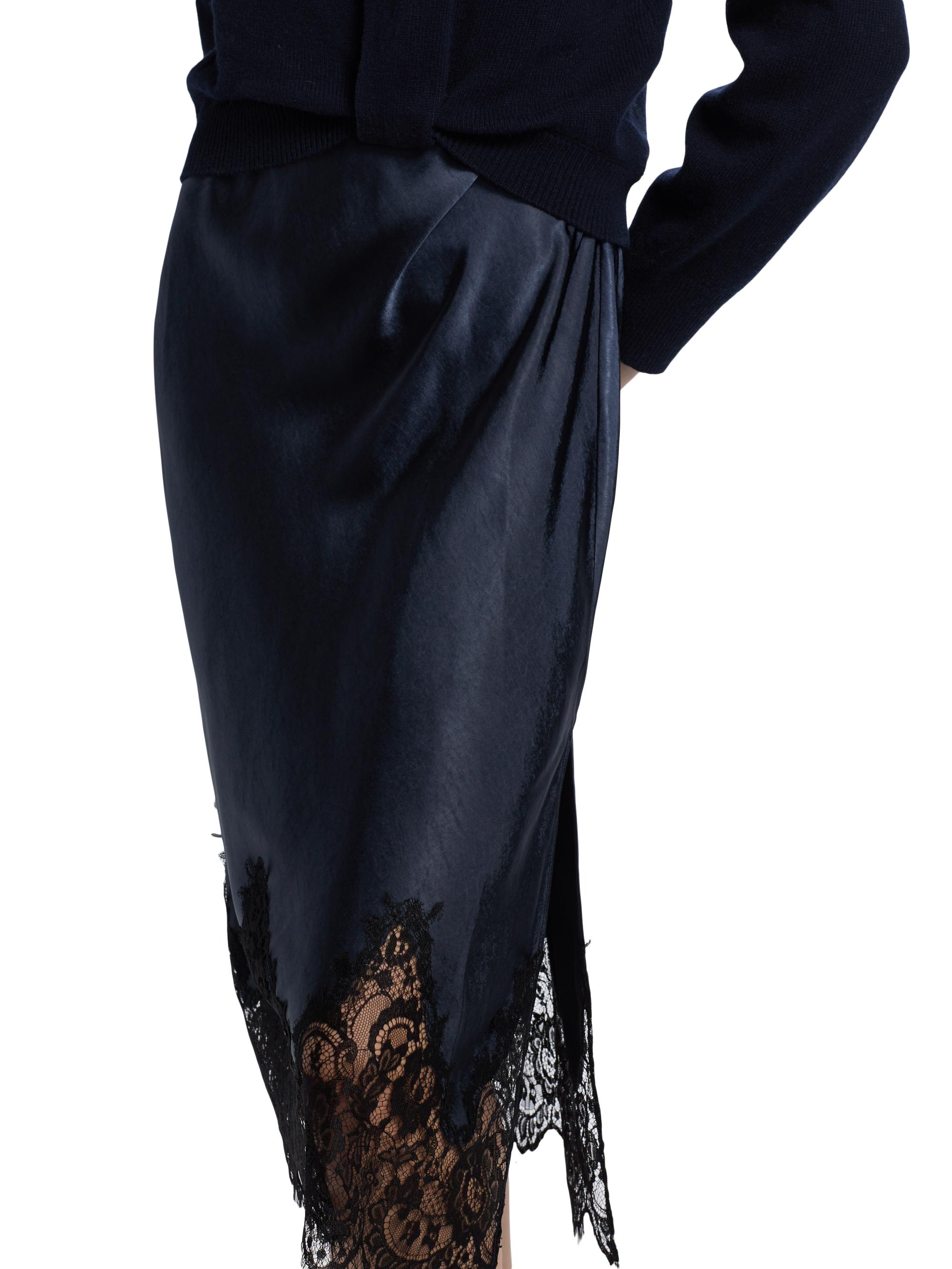 wayf hampshire handkerchief midi dress Bread and Butter Handkerchief Hem Dress in White with Black main image 0