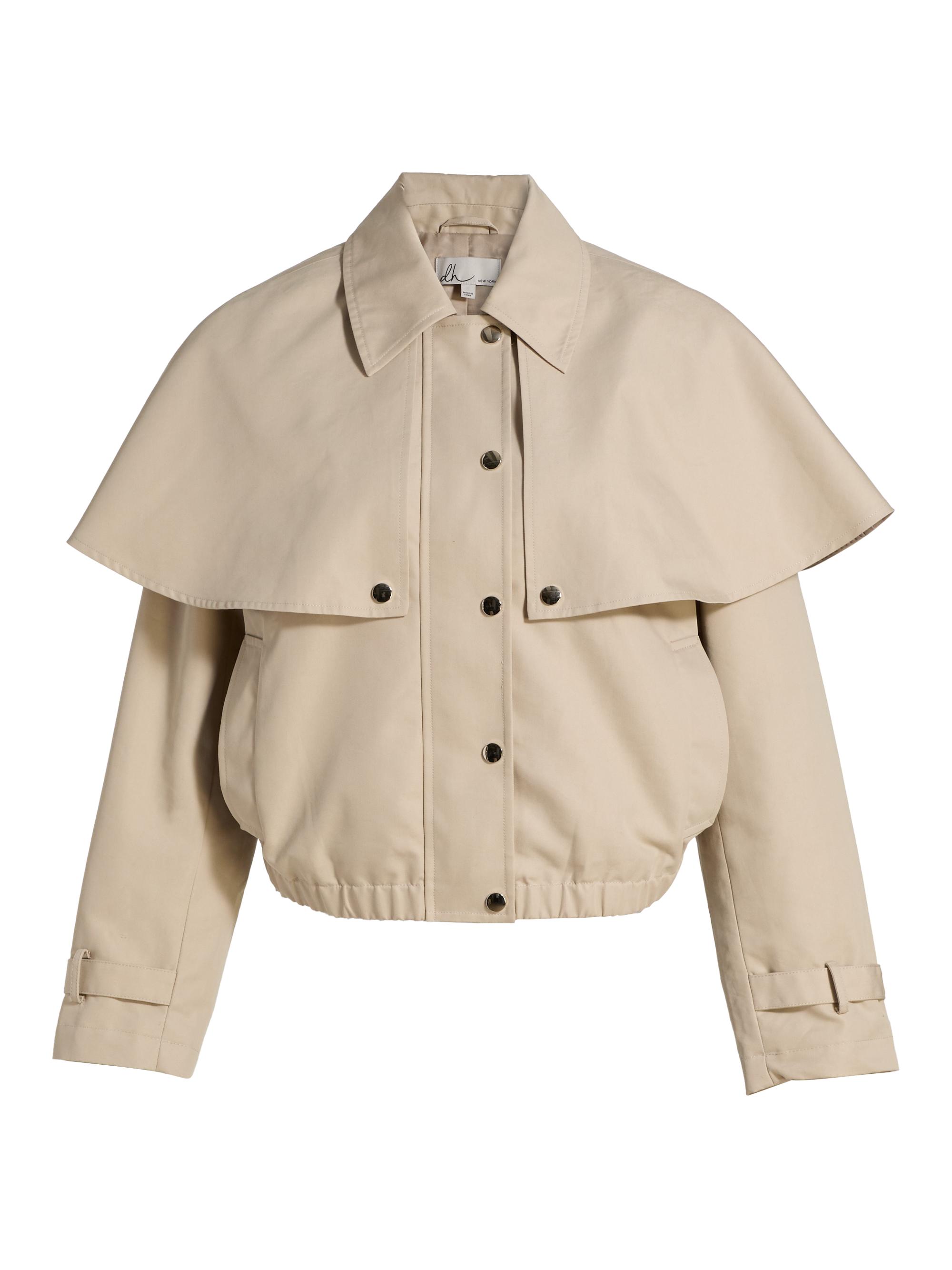dh New York Women's Lyla Layered Cotton-Blend Jacket - Stone