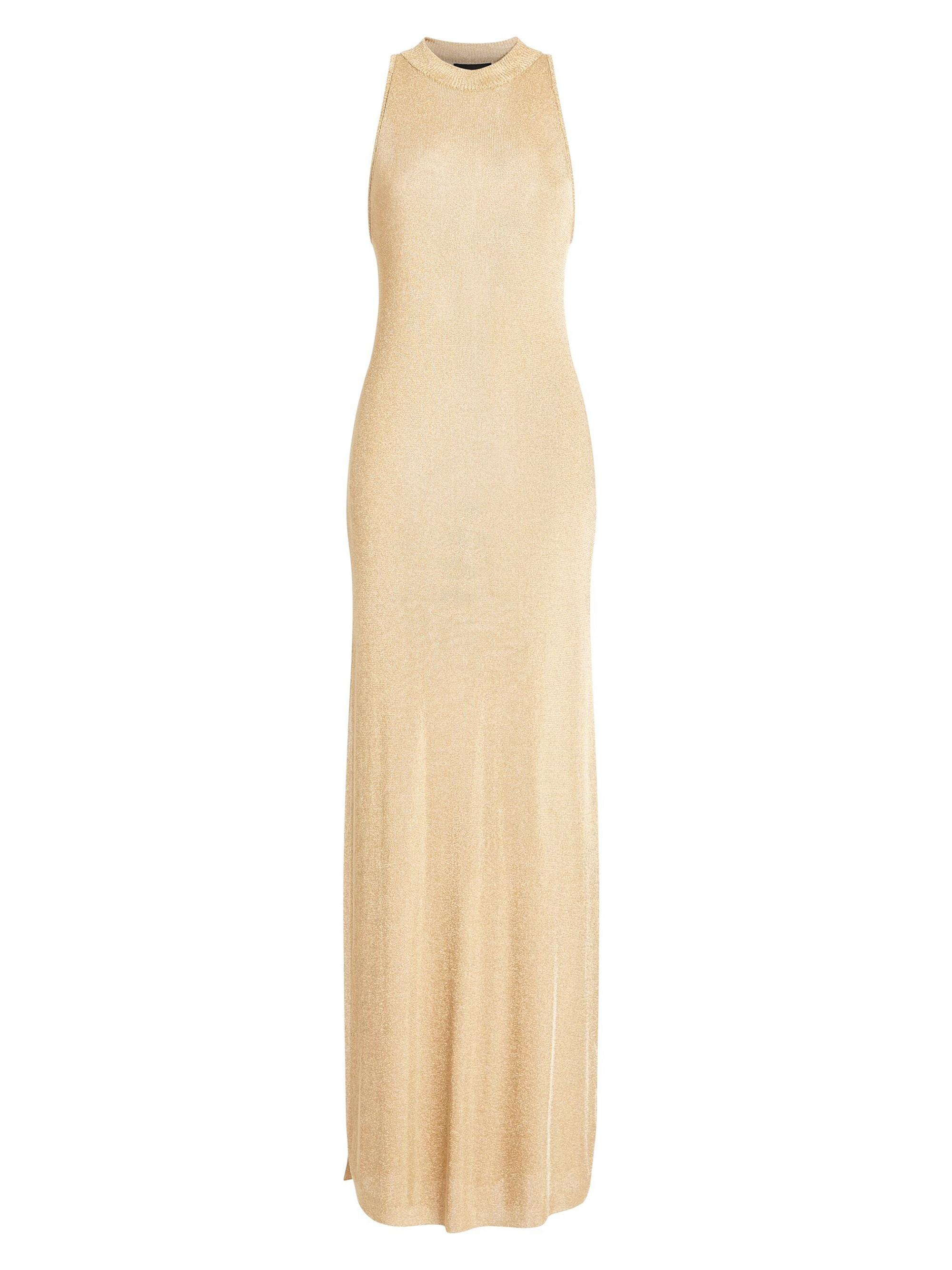 Ser.o.ya Women's Henne Metallic Knit Maxi Dress - Gold