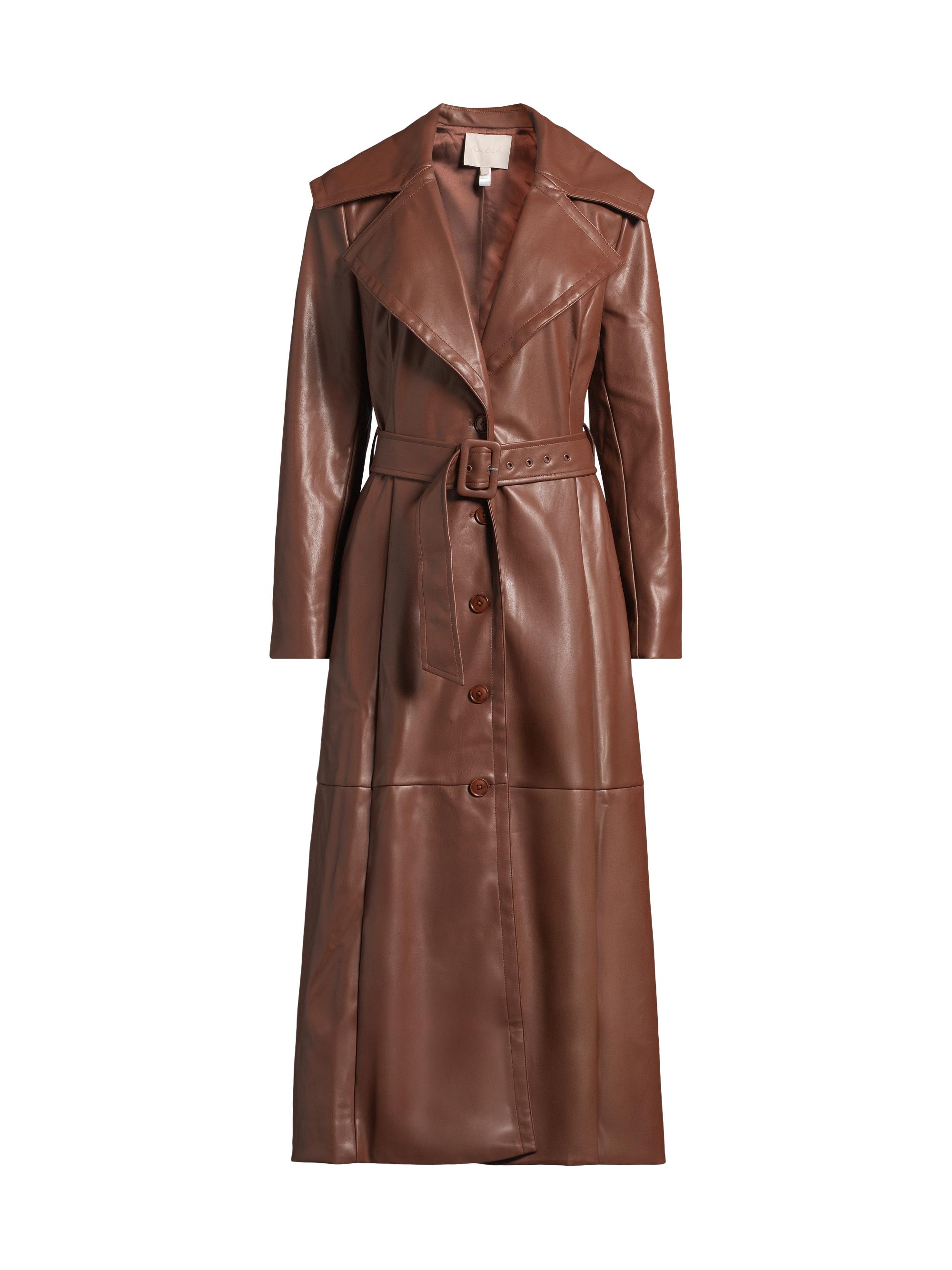 Lamarque Sarita Leather Maxi Coat | Saks Fifth Avenue