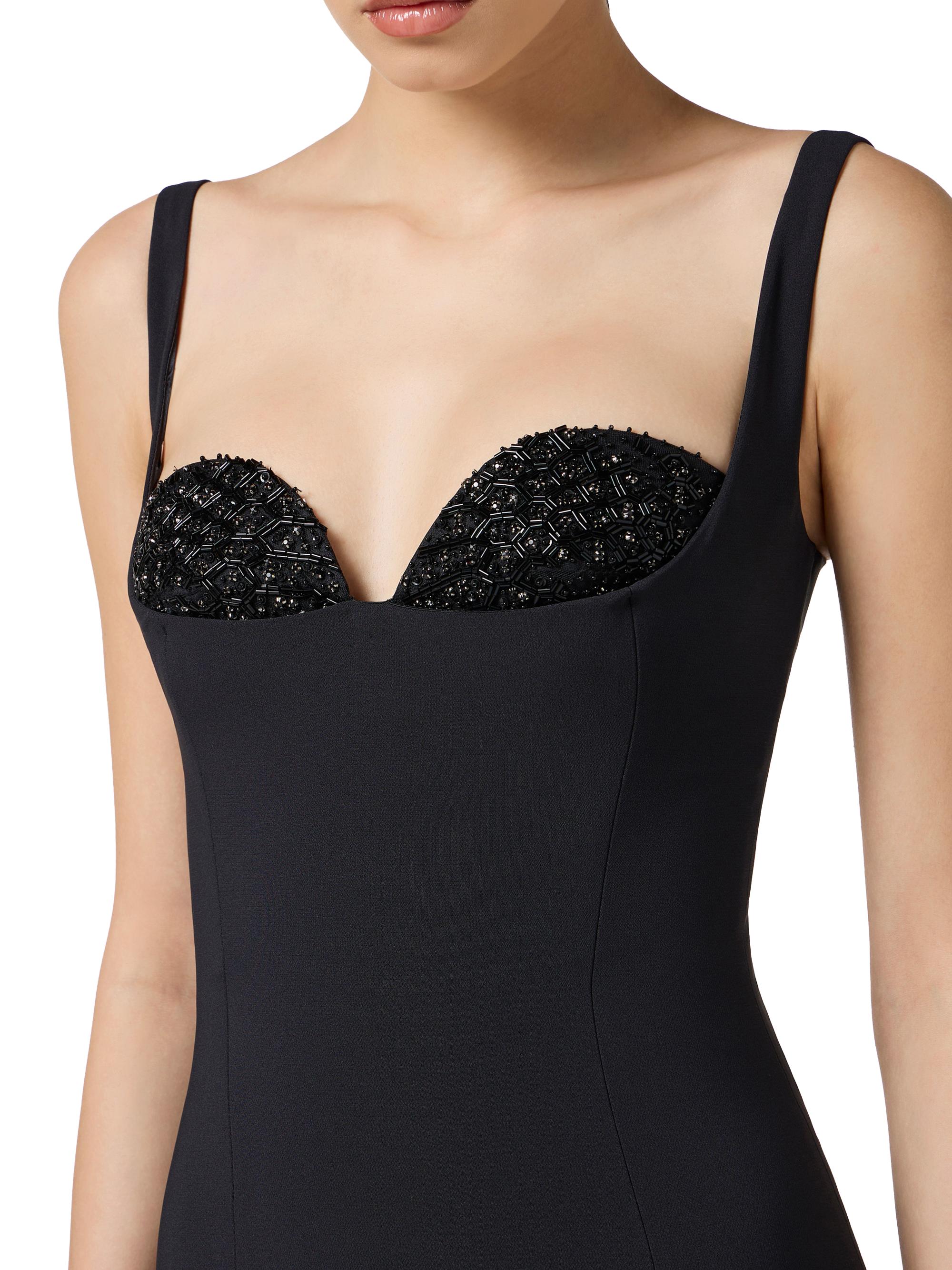 Elisabetta Franchi Light Crepe Cocktail Dress | Saks Fifth Avenue