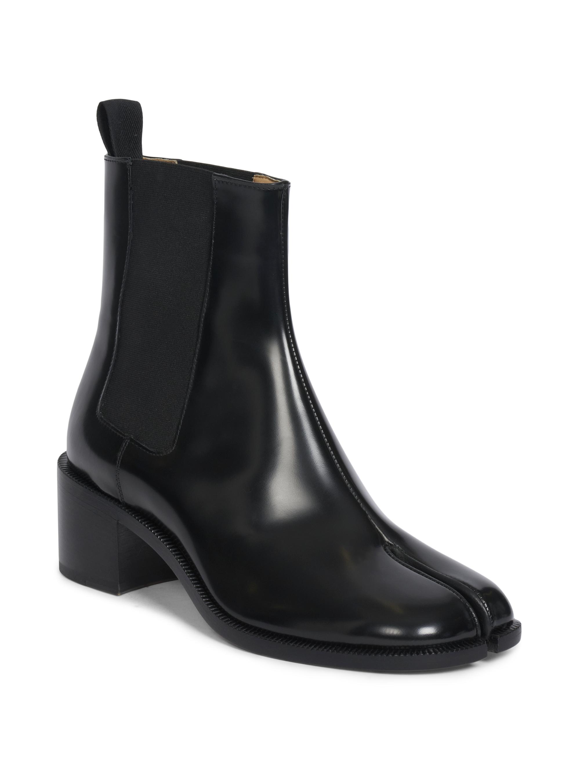 Maison Margiela Tabi City 60MM Leather Chelsea Boots | Saks Fifth