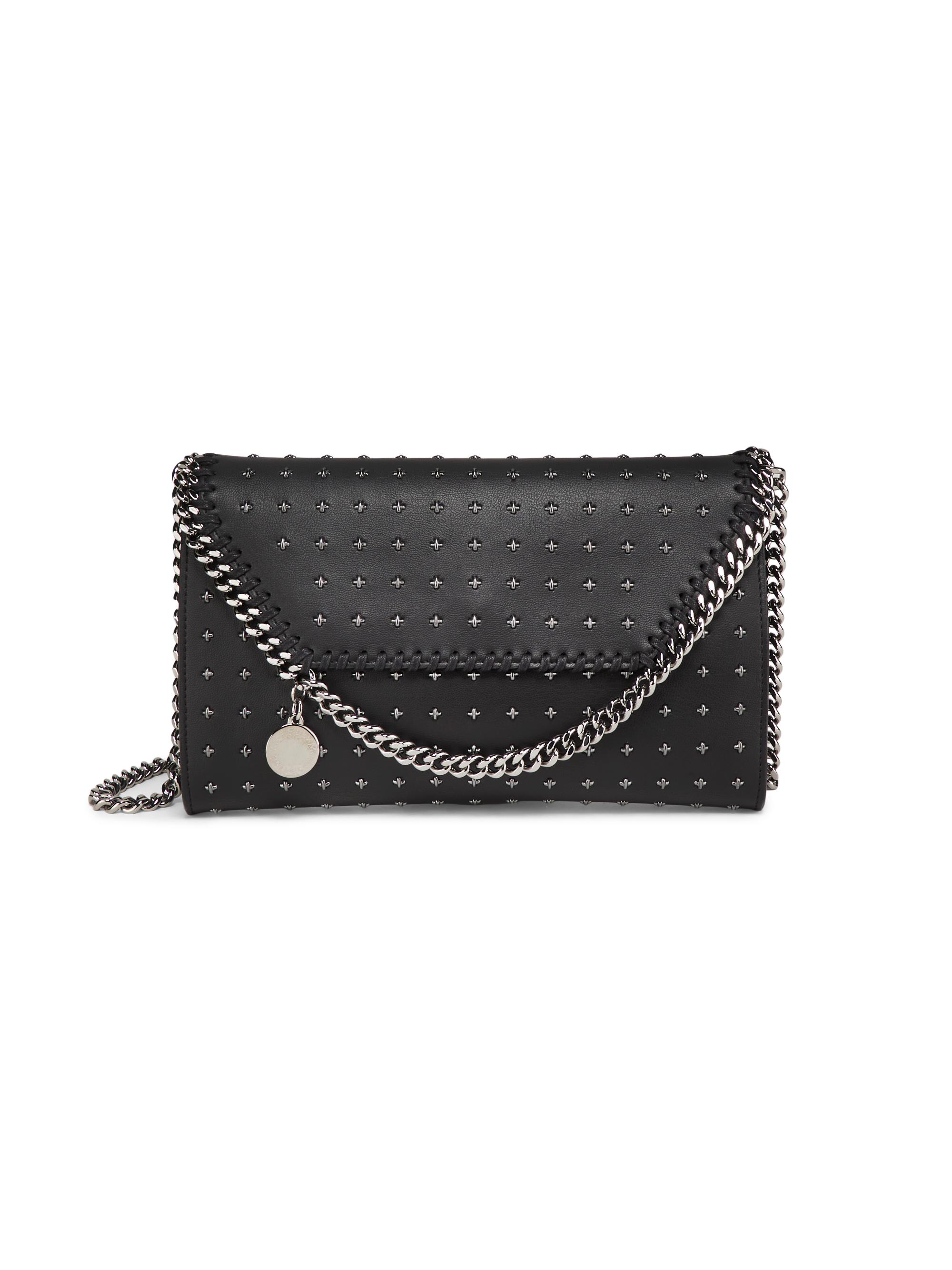 Stella McCartney Mini Falabella Metallic Crossbody Bag