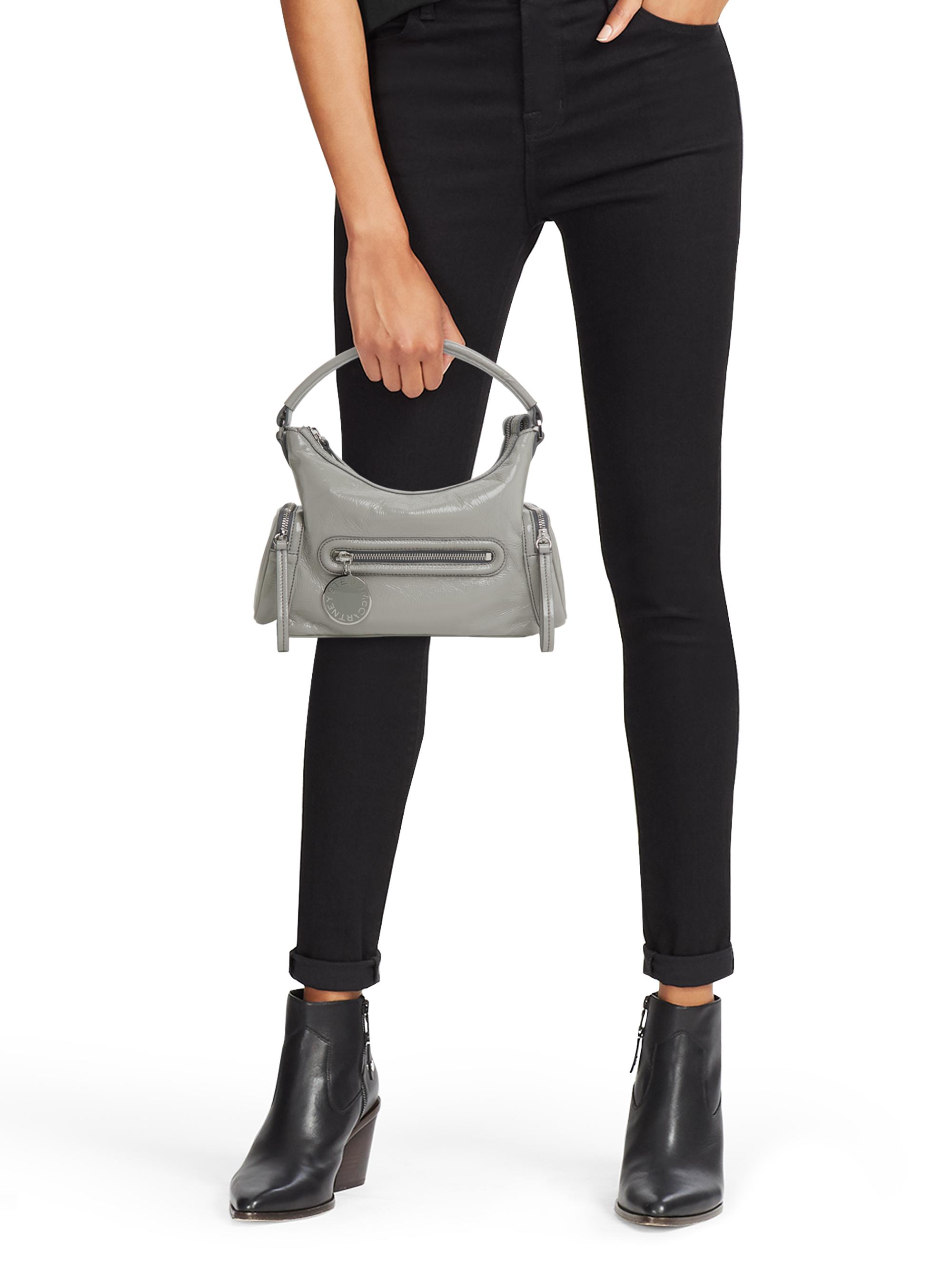Stella McCartney Dartmoor Small Cracked Shoulder Bag | Saks Fifth