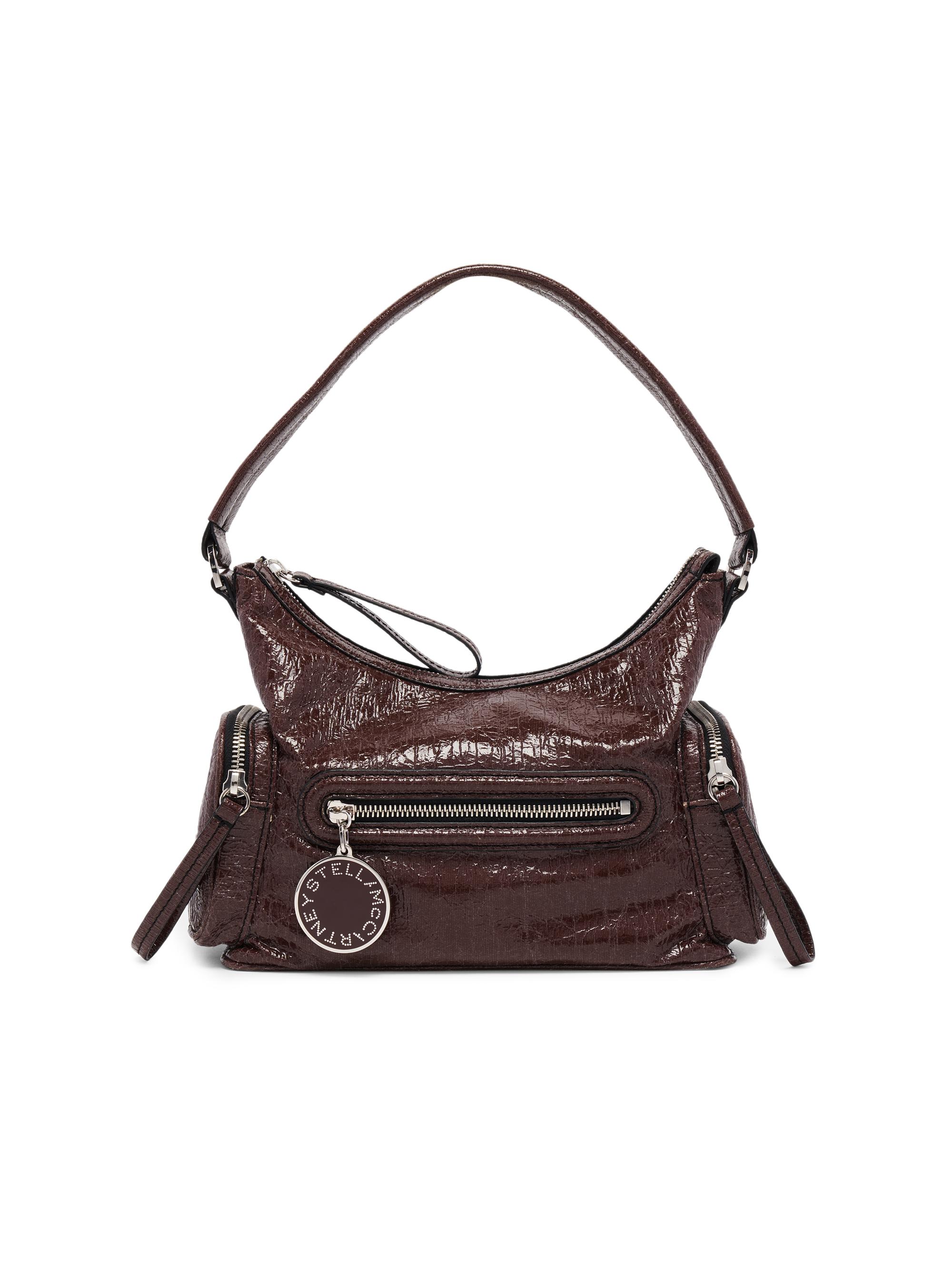 Stella McCartney Women's Dartmoor  Cracked Shoulder Bag - Shiraz