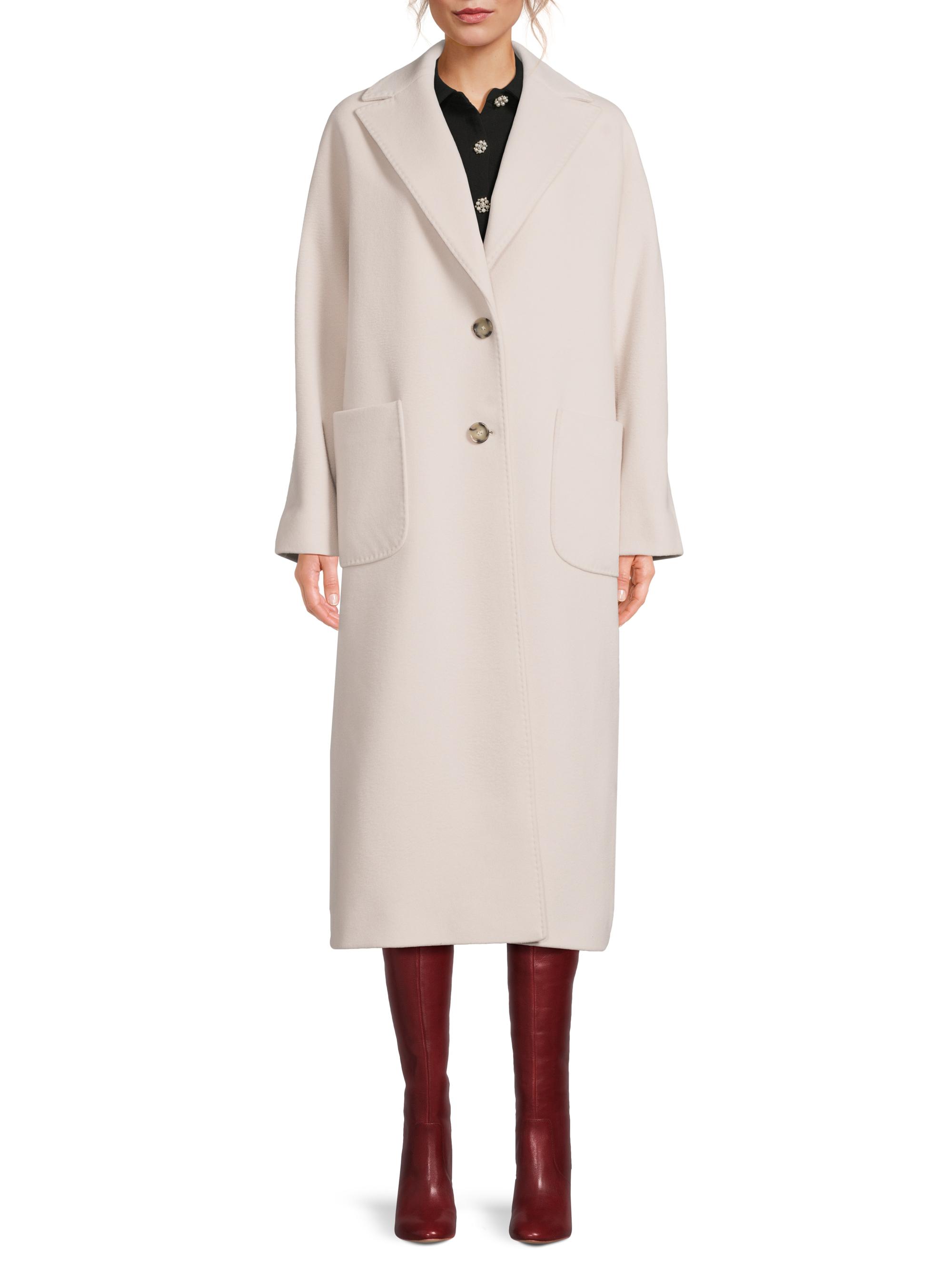 Cinzia Rocca Icons Wool-Blend Long Coat | Saks Fifth Avenue