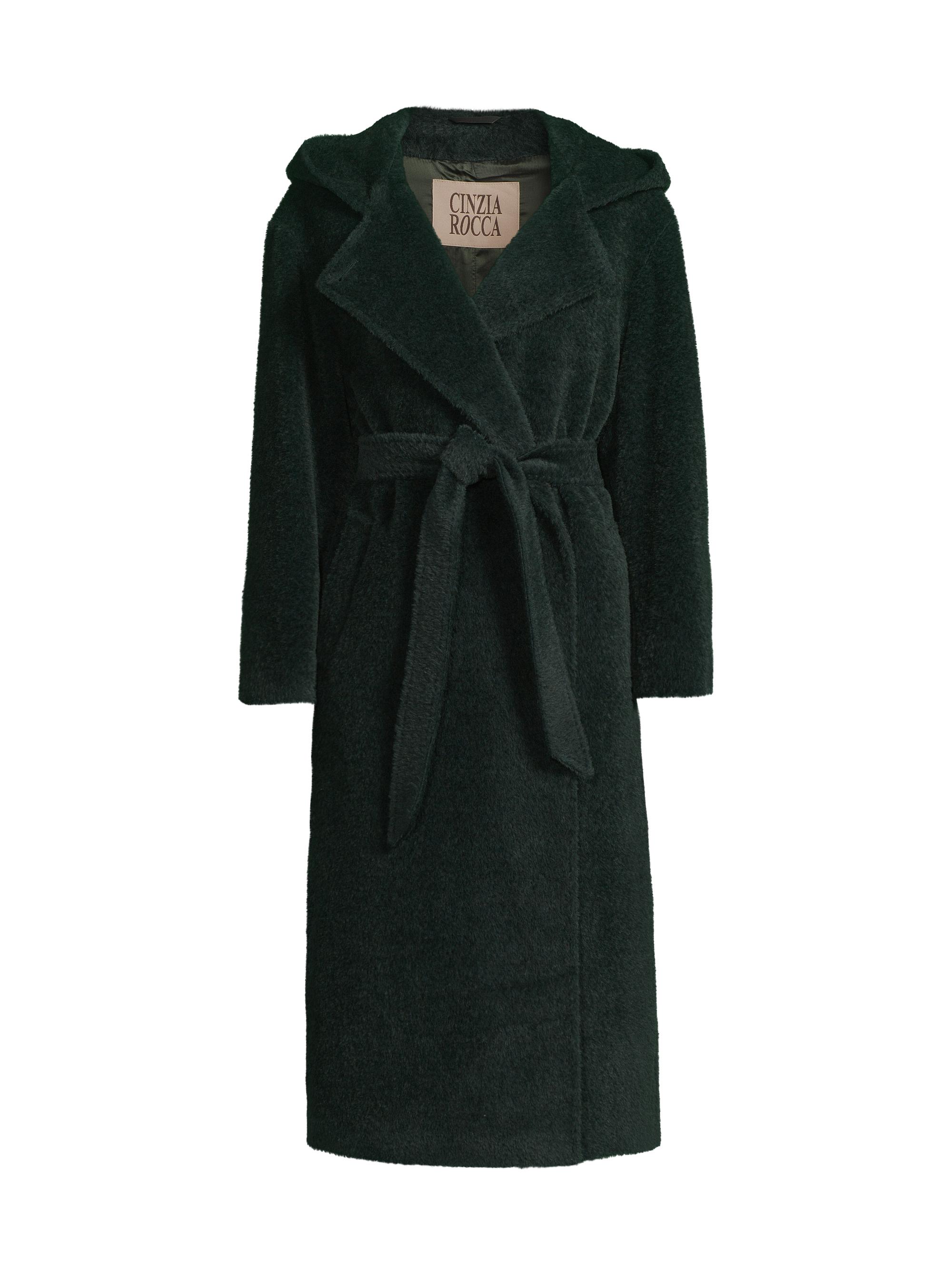 Cinzia Rocca Icons Envelope Collar Mid Length Coat | Saks Fifth Avenue