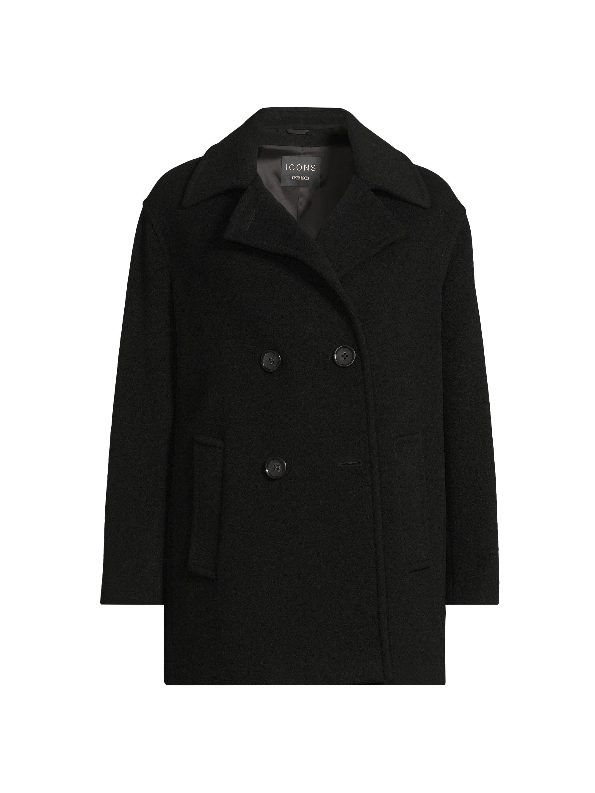 Re/done Oversized Wool-Blend Peacoat | Saks Fifth Avenue