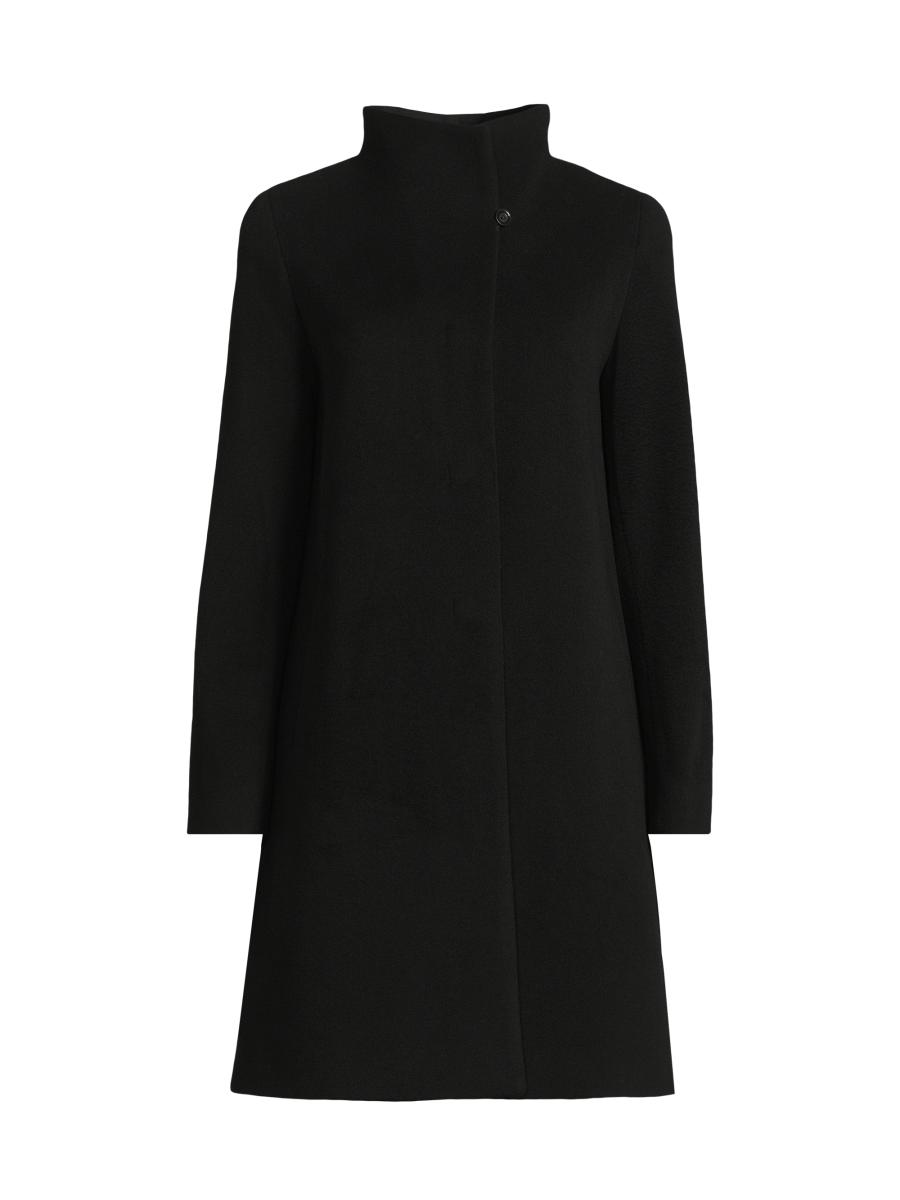 Cinzia Rocca Icons Envelope Collar Mid Length Coat | Saks Fifth Avenue