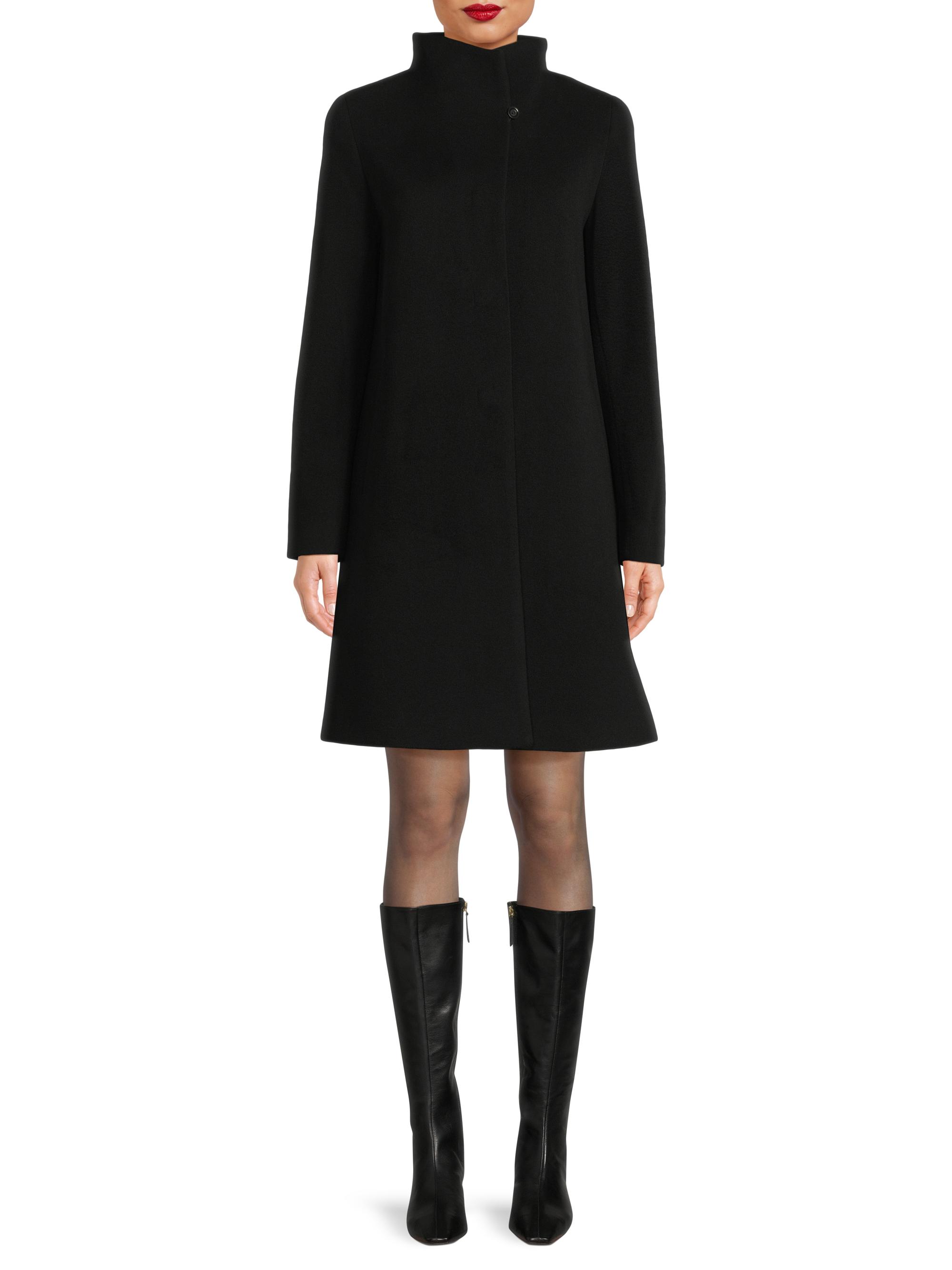 Cinzia Rocca Icons Envelope Collar Mid Length Coat | Saks Fifth Avenue