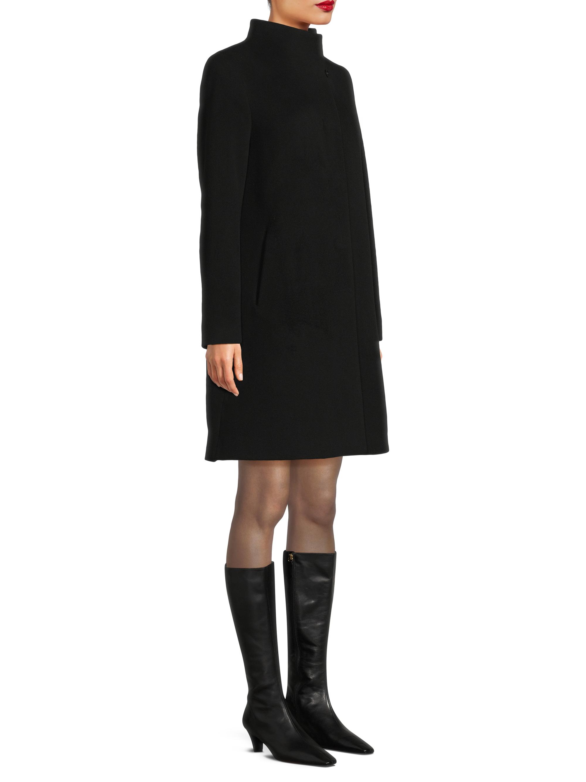 Cinzia Rocca Icons Envelope Collar Mid Length Coat | Saks Fifth Avenue