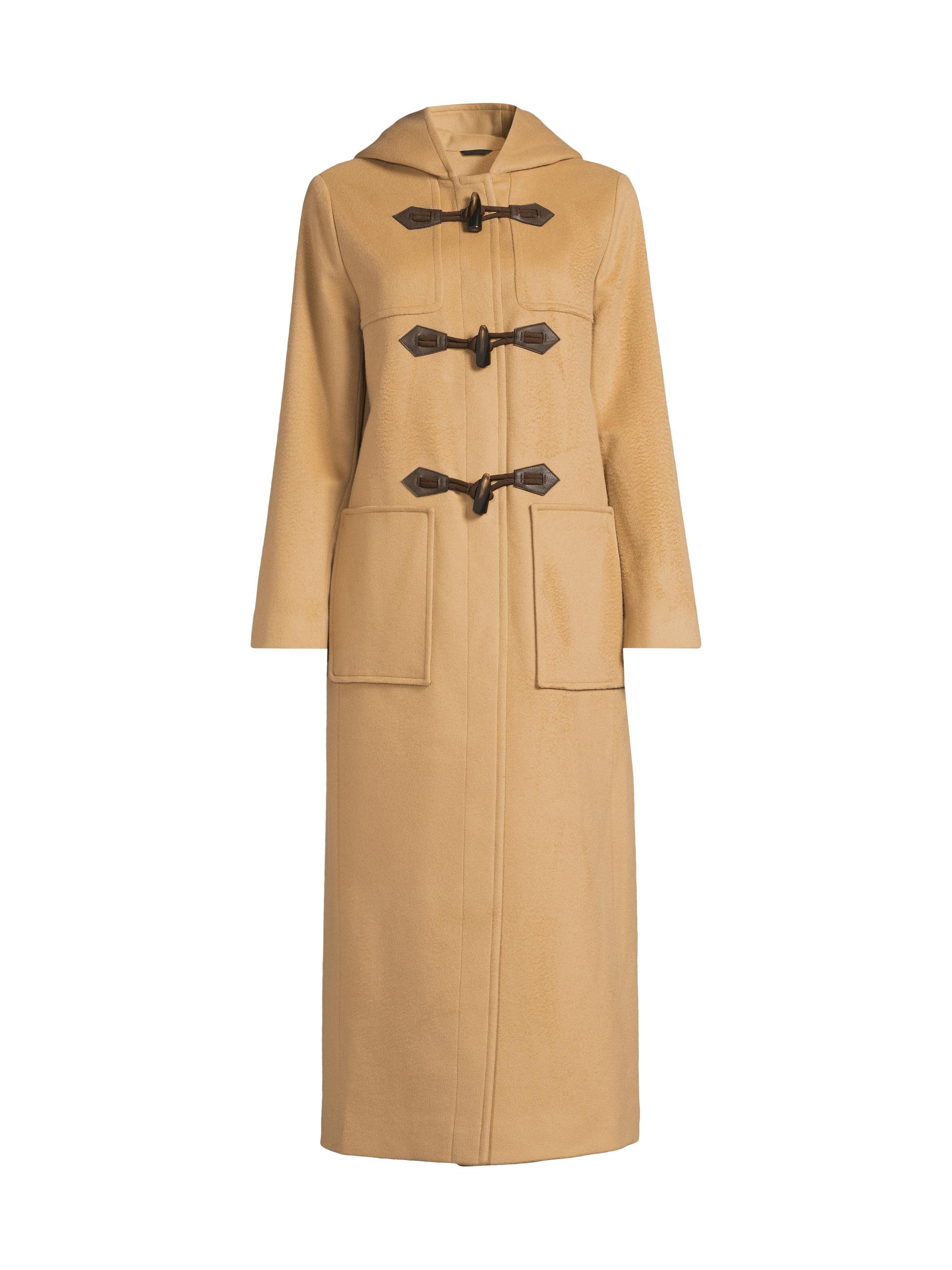 Cinzia Rocca Wool Hooded Toggle Coat | Saks Fifth Avenue