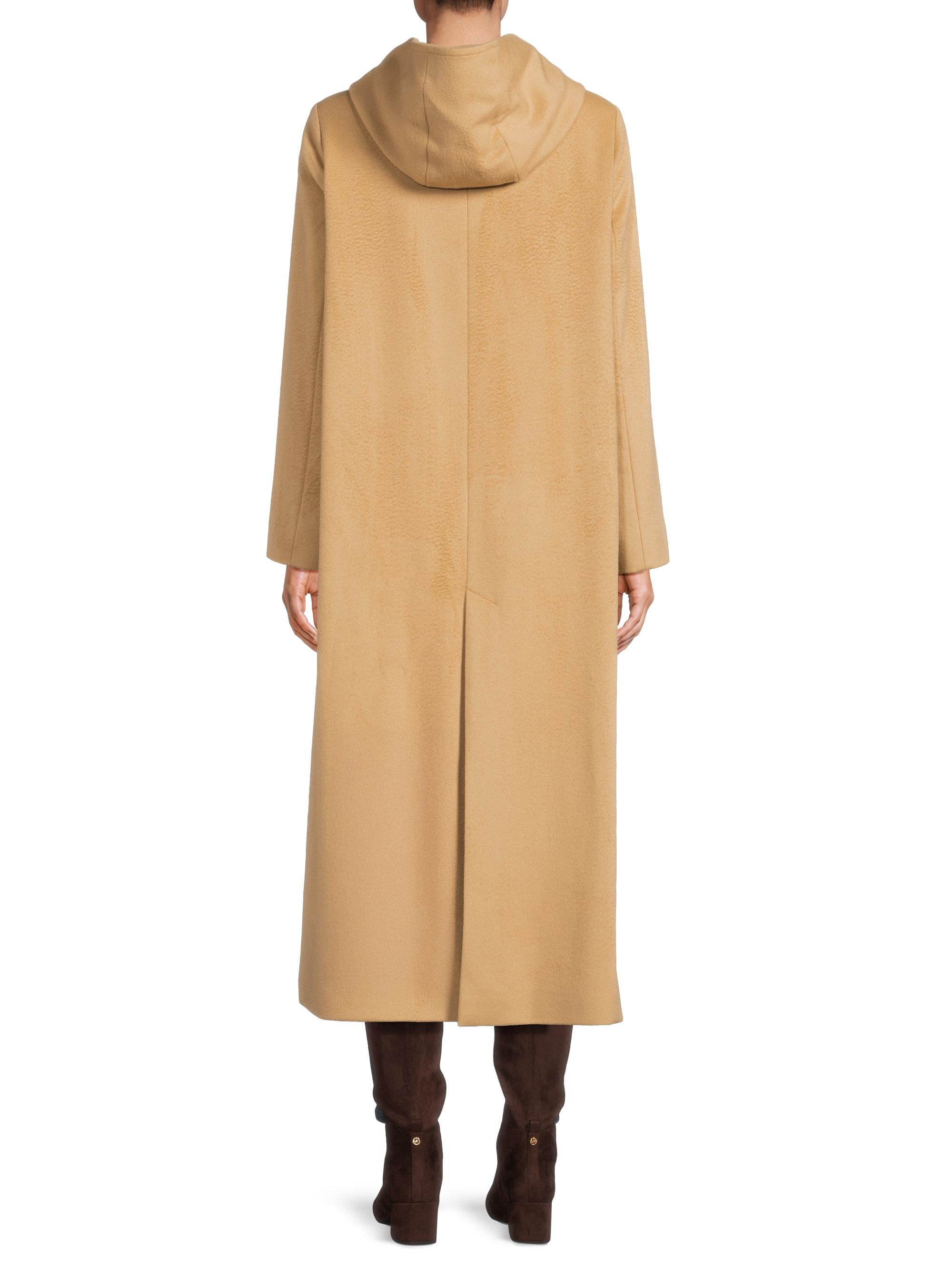 Cinzia Rocca Women's Toggle-Closure Wool Trench Coat - Camel | Thumbnail 5