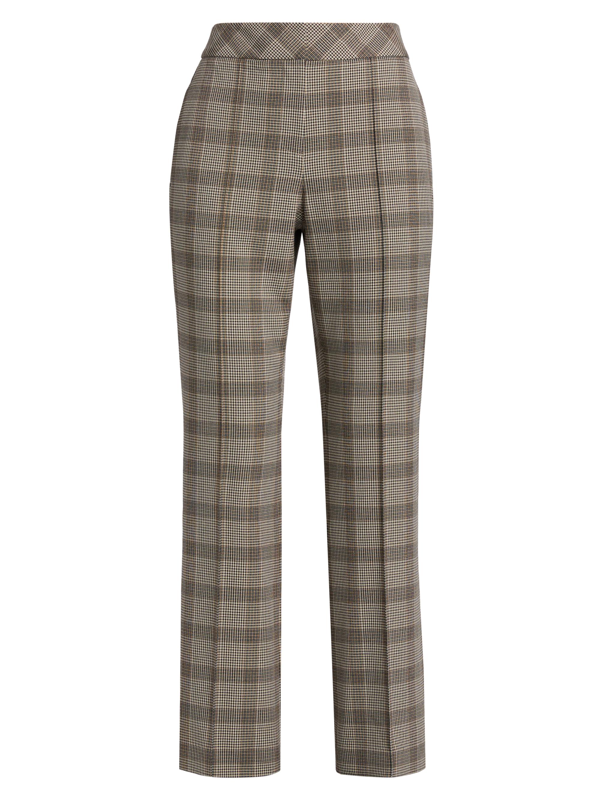 Elie Tahari Women's Elodie Plaid Straight-Leg Pants - French Plaid