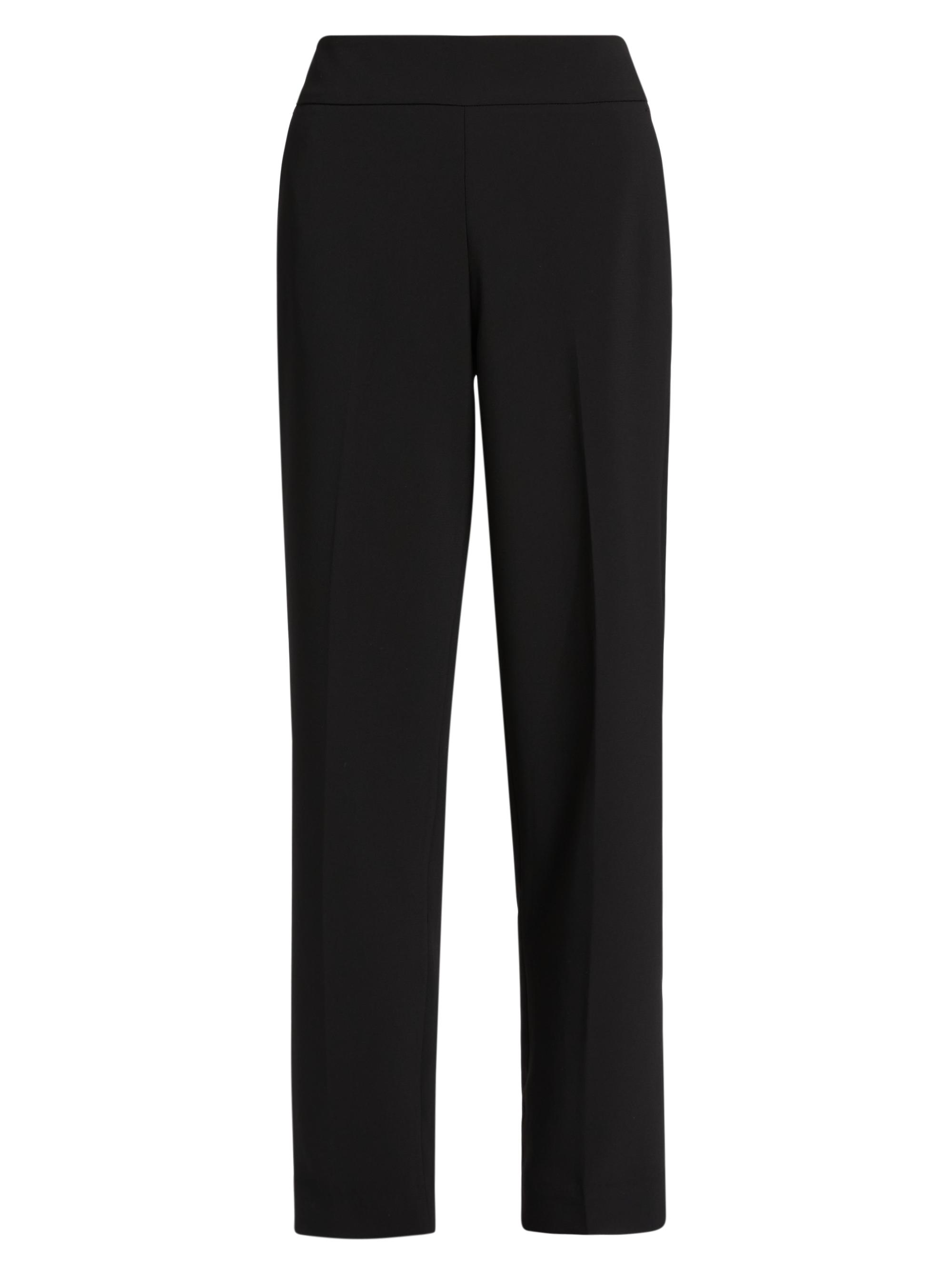 Elie Tahari Women's Bayla Straight-Leg Pants - Noir