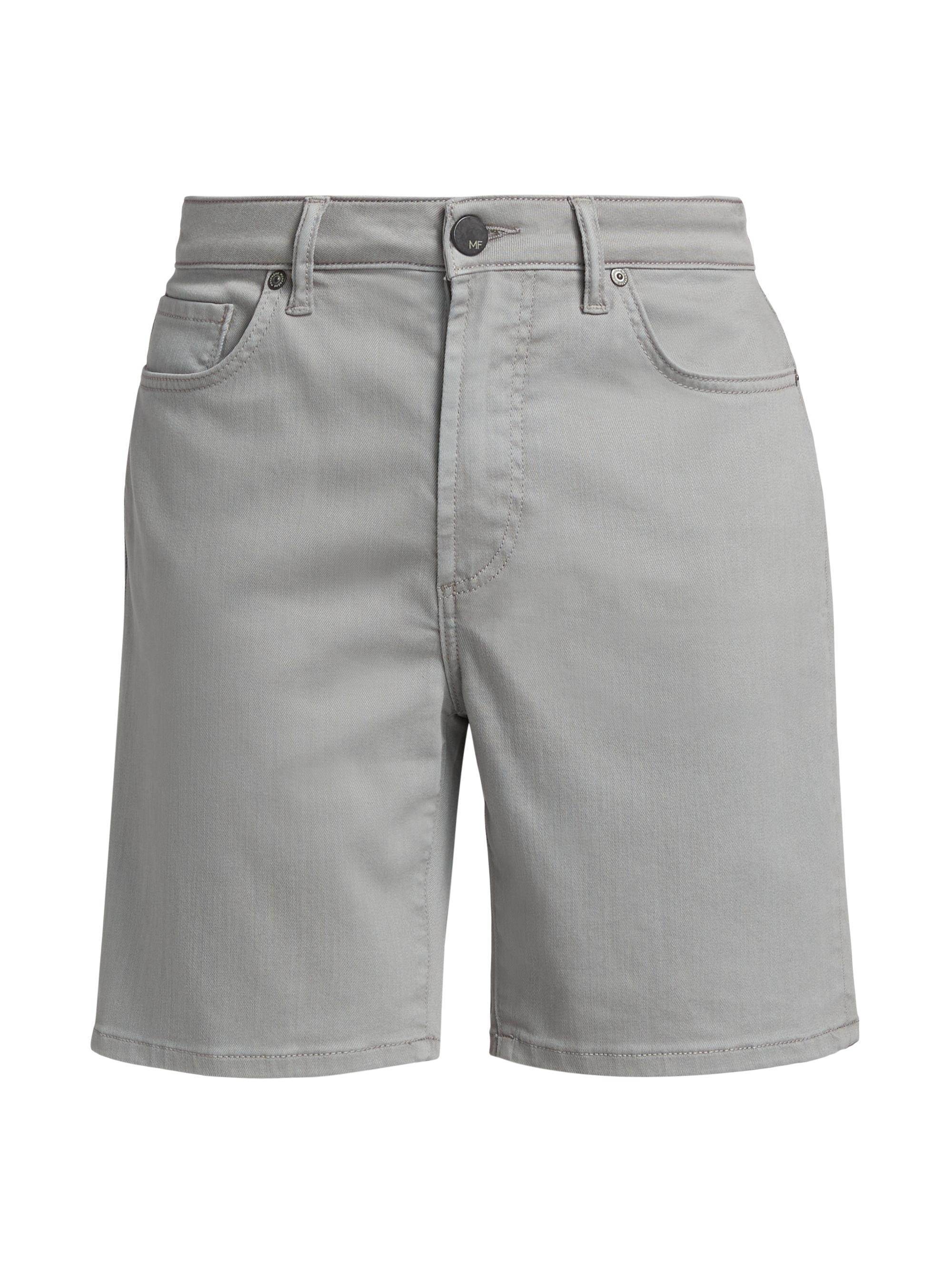 Monfrère Men's Brando Denim Shorts - Light Grey