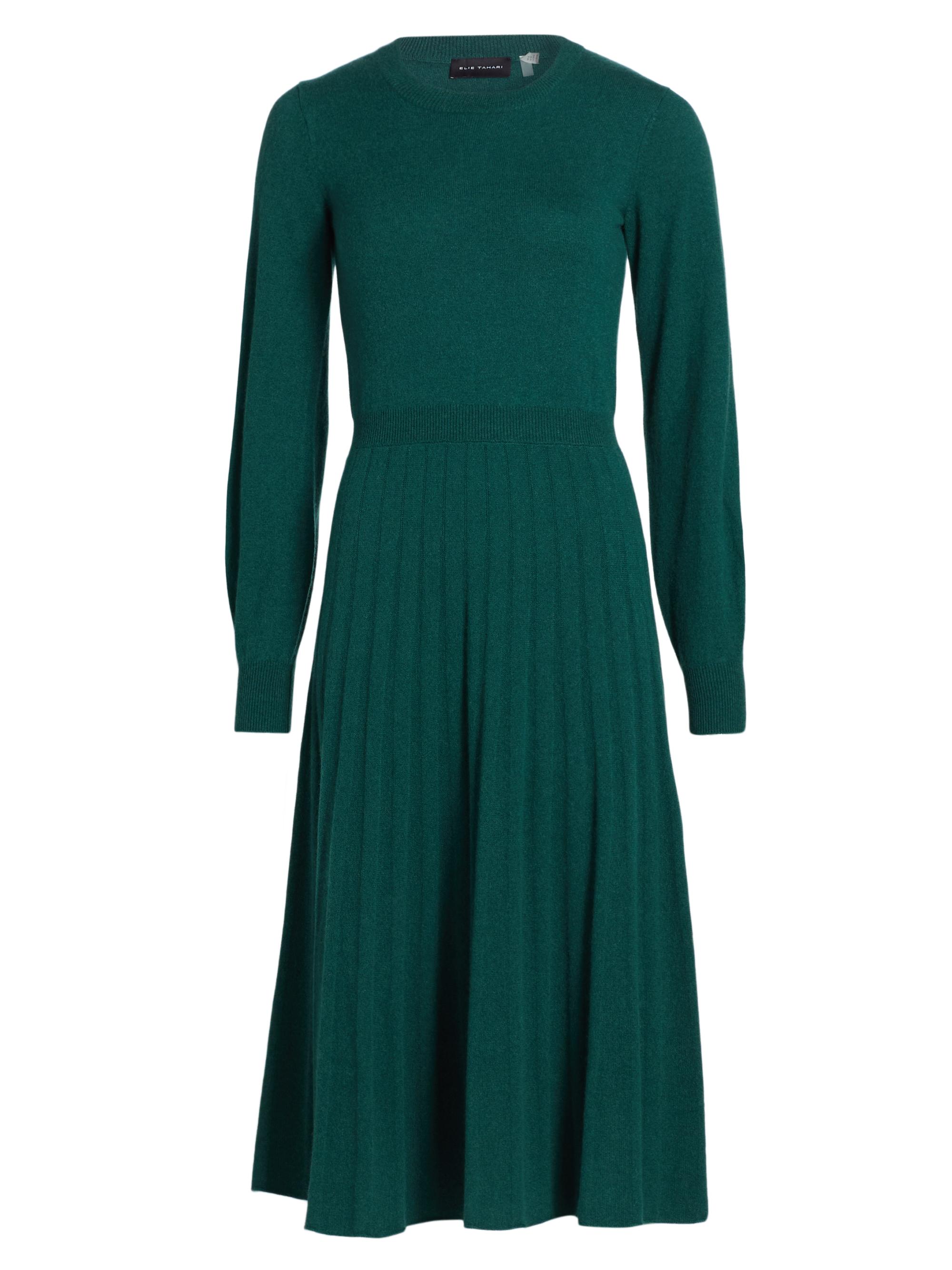 Elie Tahari Kamala Mock Turtleneck Midi-Dress | Saks Fifth Avenue