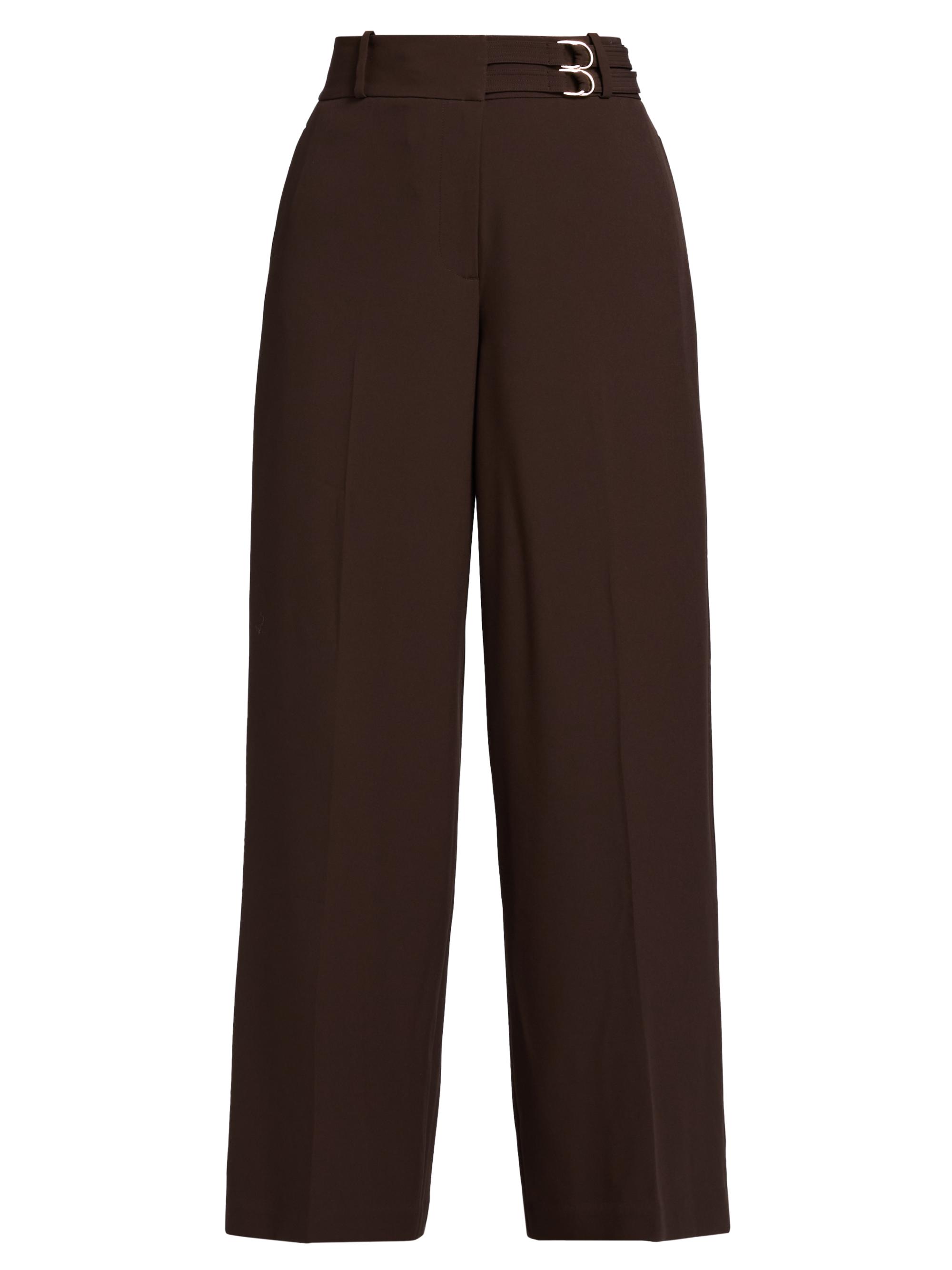 Pantalon Vintage Elie Tahari Pour Bergdorf Goodman - Taille 2 - Noir En Viscose - Occasion Très Bon état