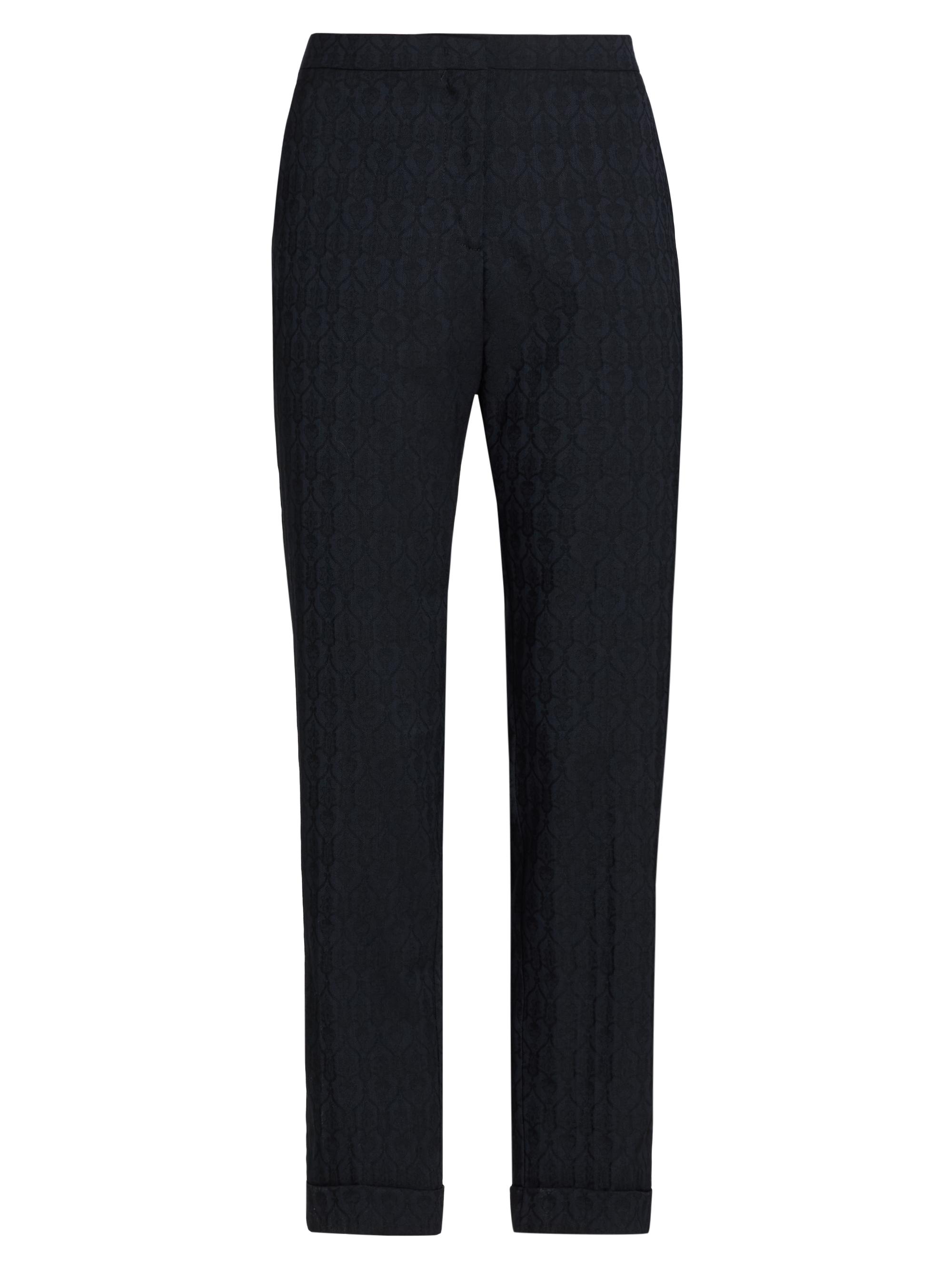 Etro Women's Milano Jersey Slim Pants - Blue Carissimo
