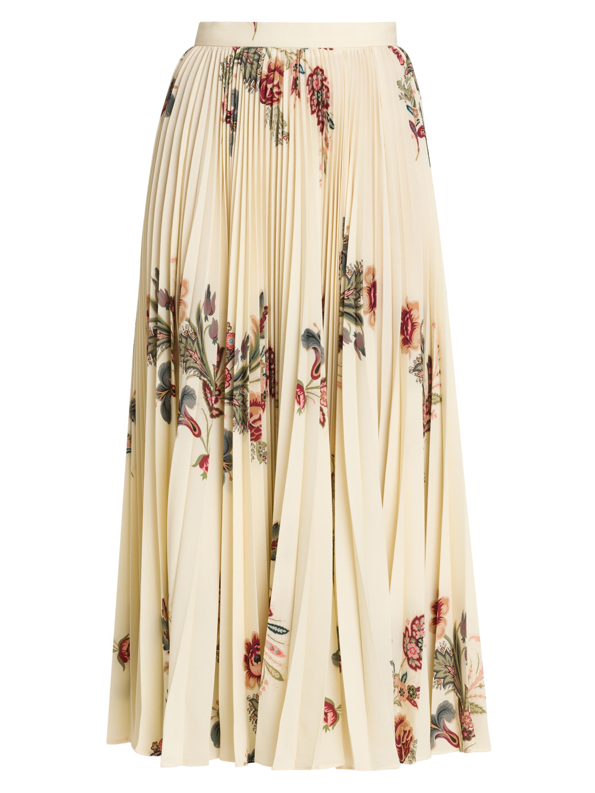 Etro Daydream Floral Pleated Midi-Skirt | Saks Fifth Avenue