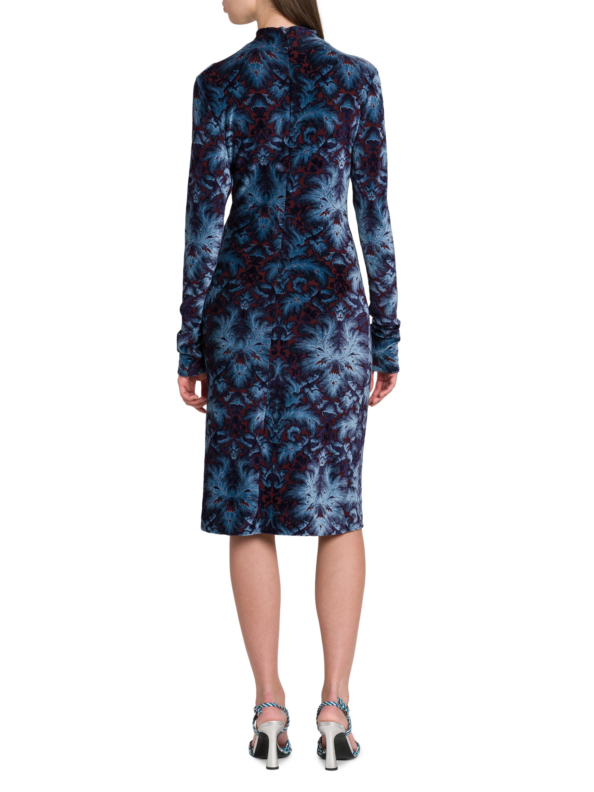 Etro Jacquard Velvet Mock Turtleneck Dress | Saks Fifth Avenue