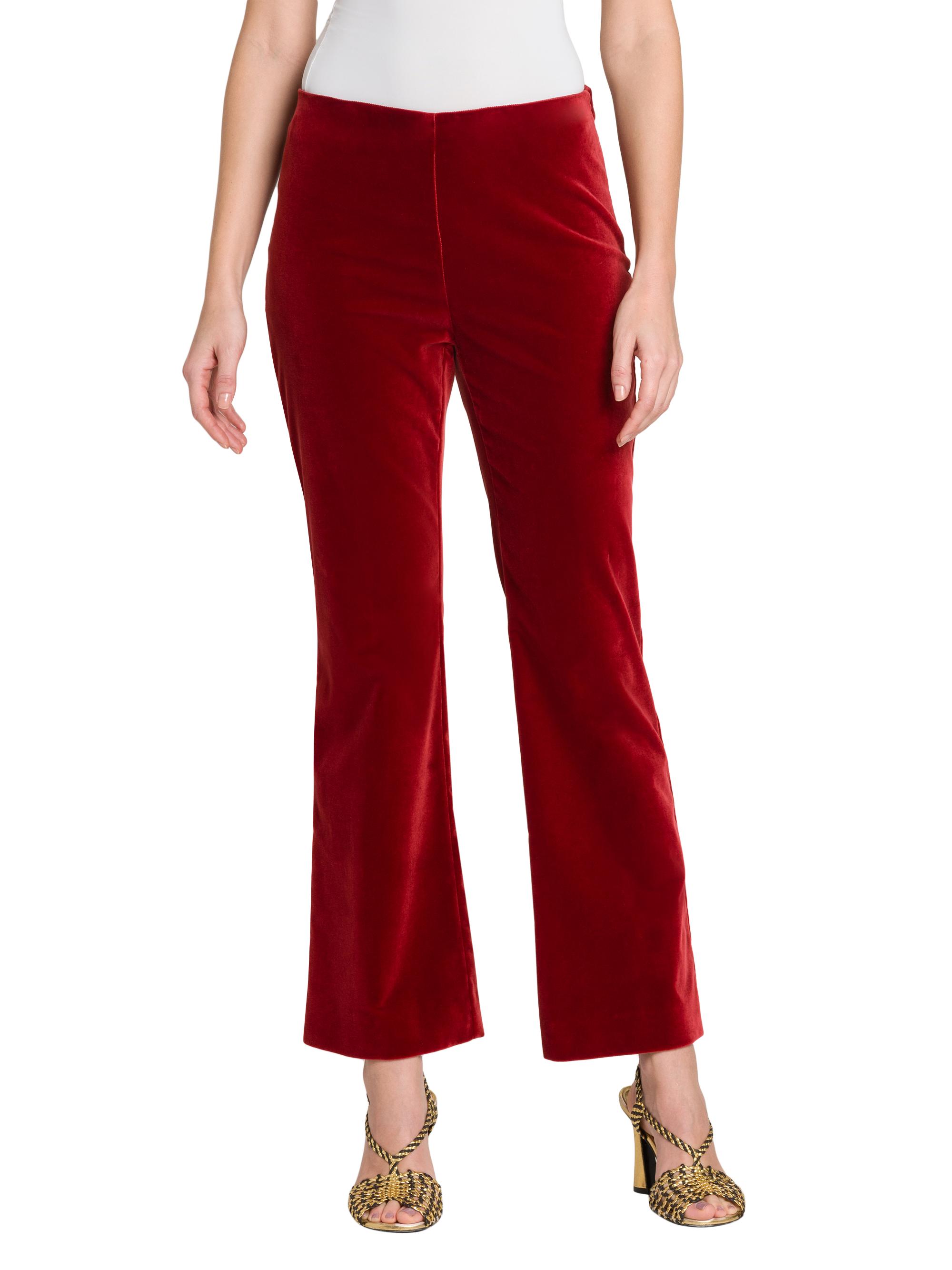 Etro Velvet Boot-Cut Pants | Saks Fifth Avenue