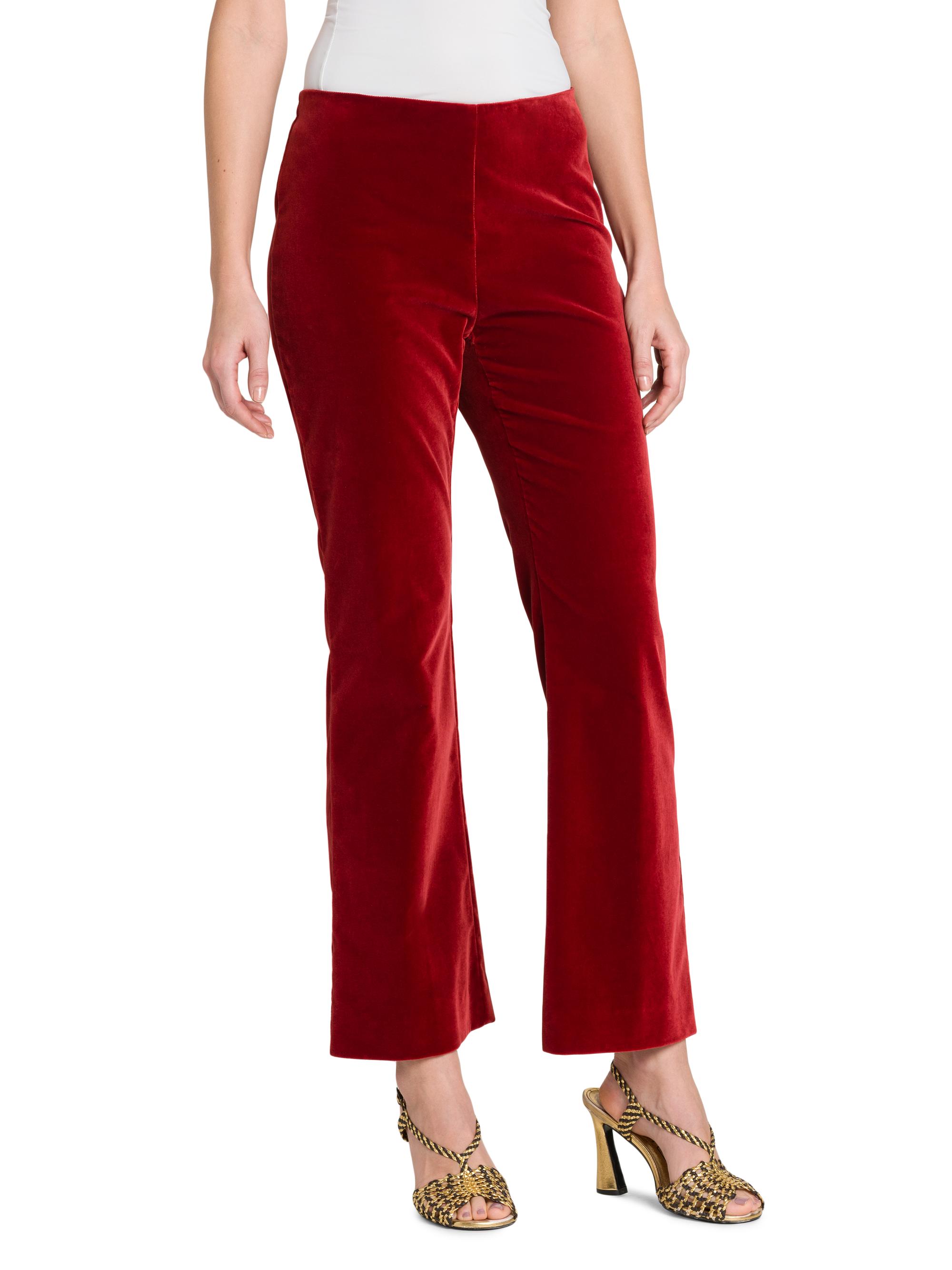 Etro Velvet Boot-Cut Pants | Saks Fifth Avenue