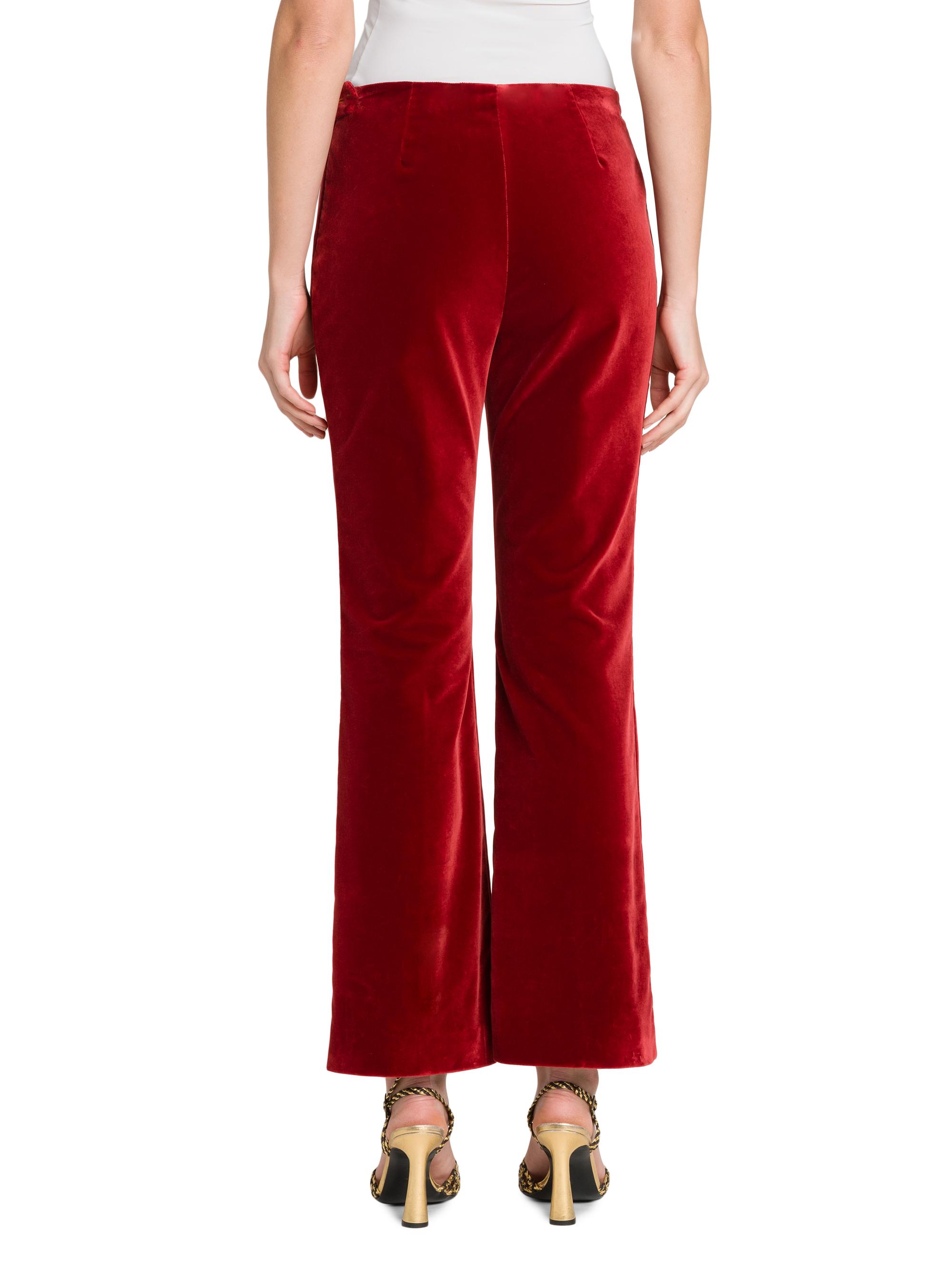 Etro Velvet Boot-Cut Pants | Saks Fifth Avenue