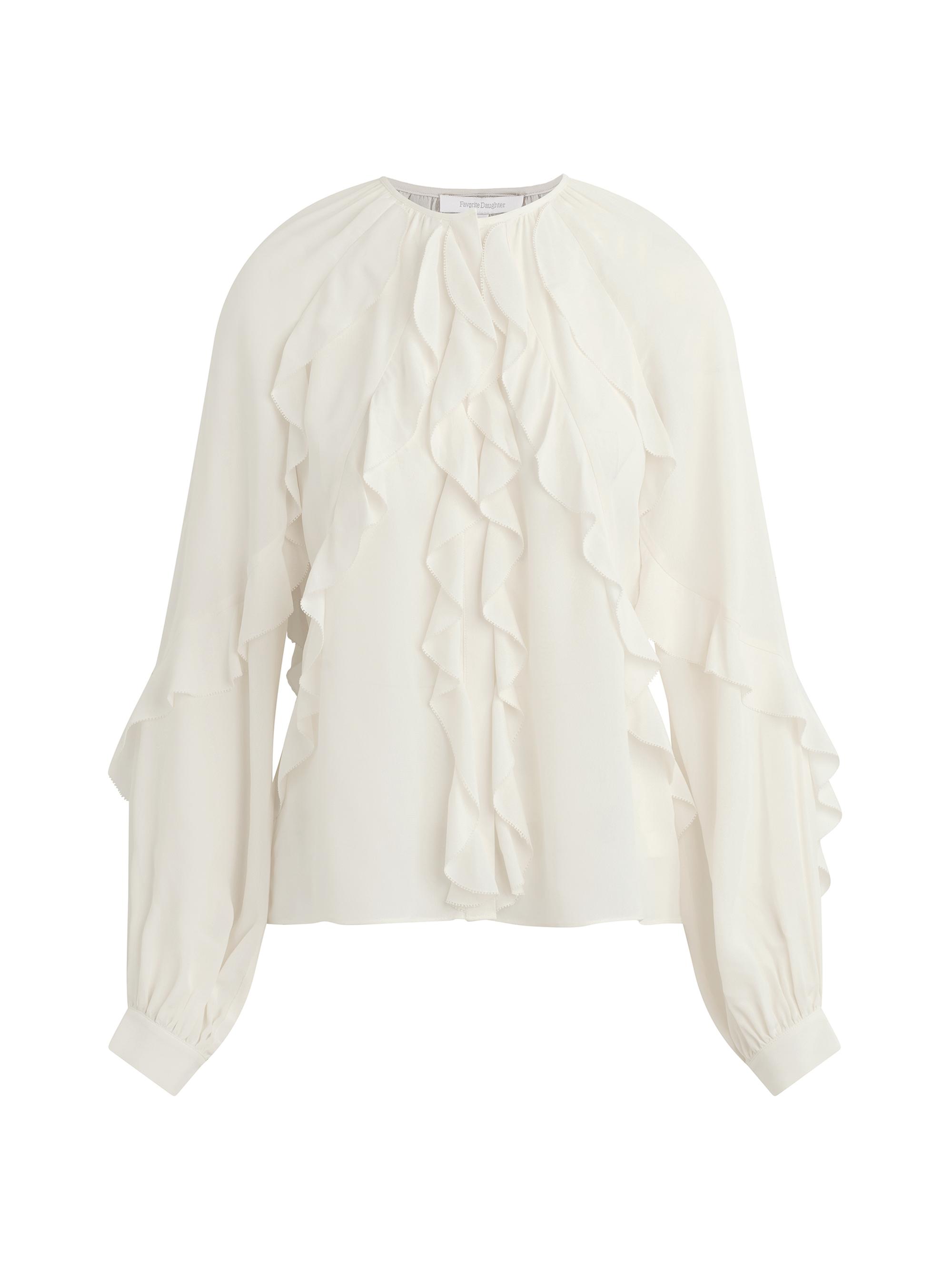 Favorite Daughter Women's Because Of You Ruffled Blouse -