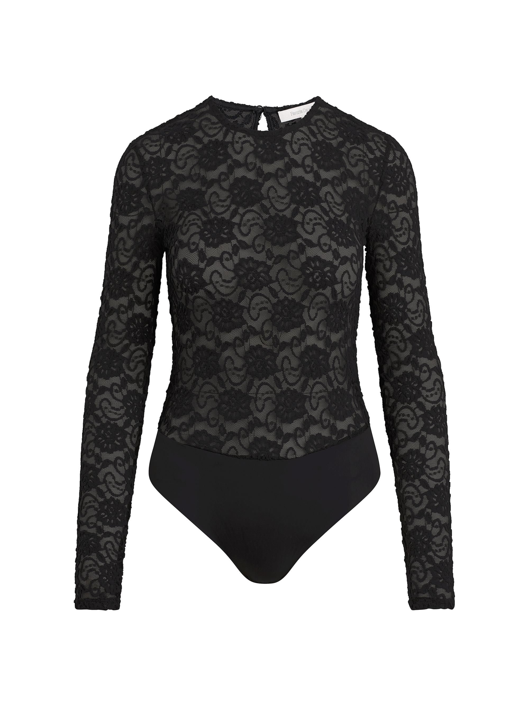 Generation Love Alessia Lace V-Neck Bodysuit | Saks Fifth Avenue
