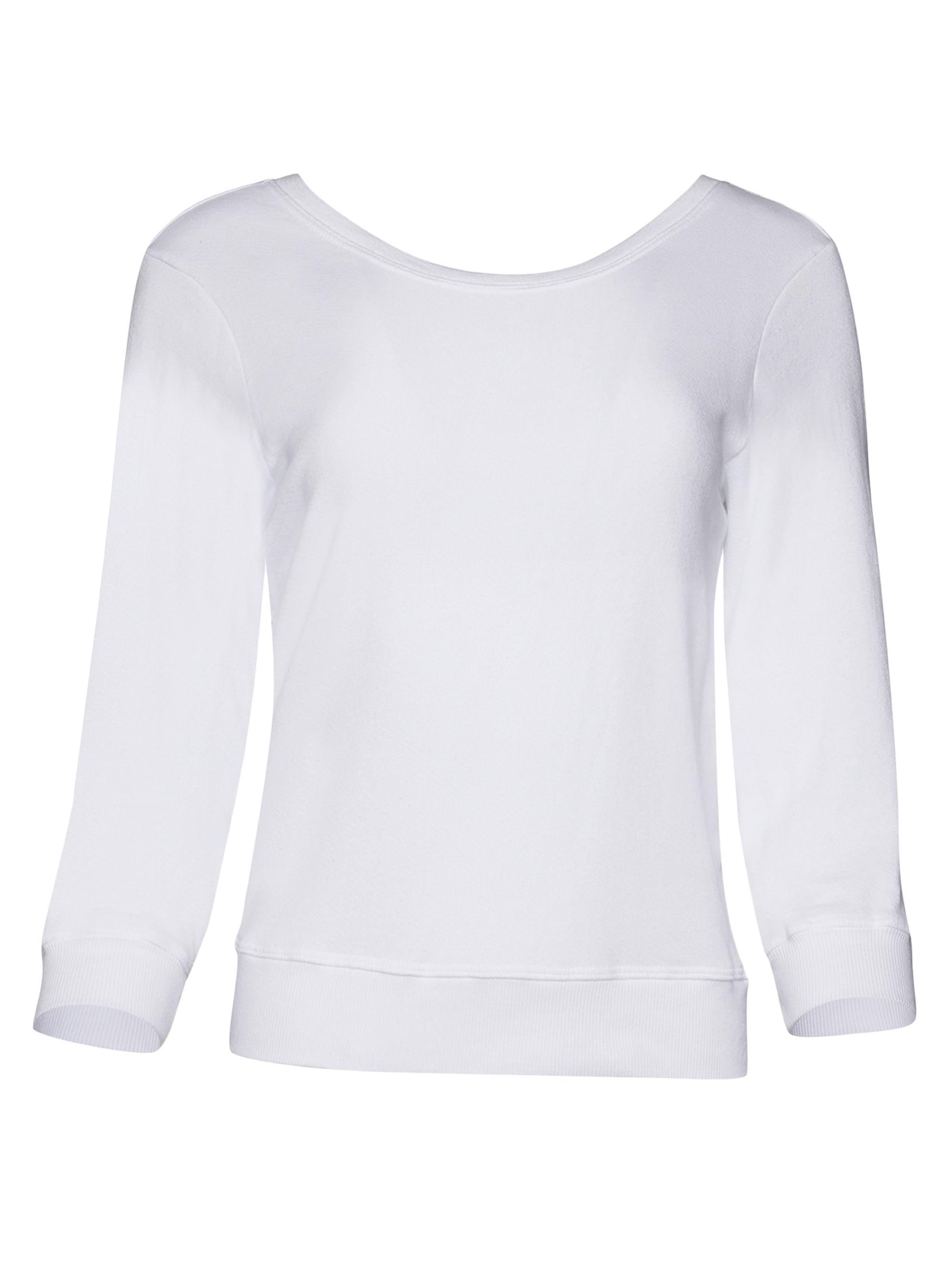Wilt Women's Long-Sleeve Sweatshirt - White