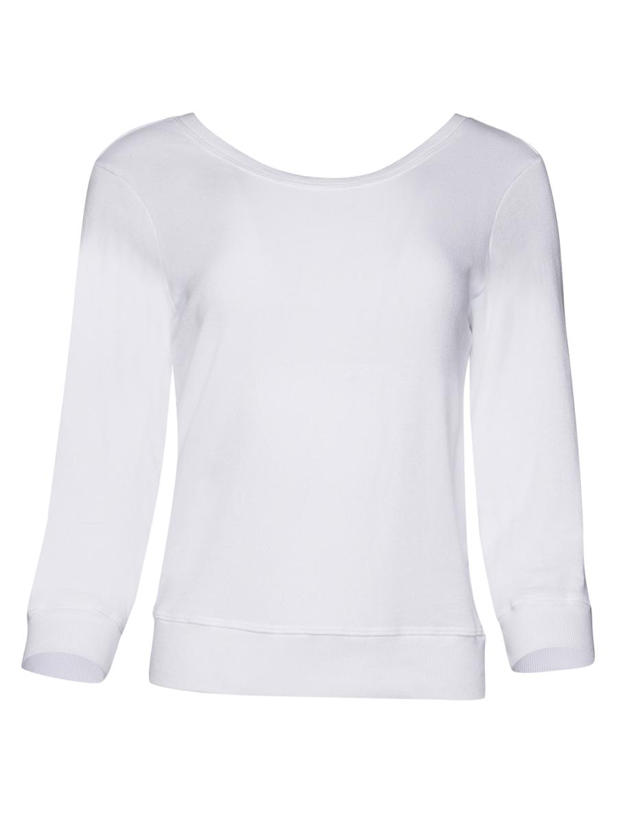 Wilt Women's Long-sleeve Sweatshirt In White