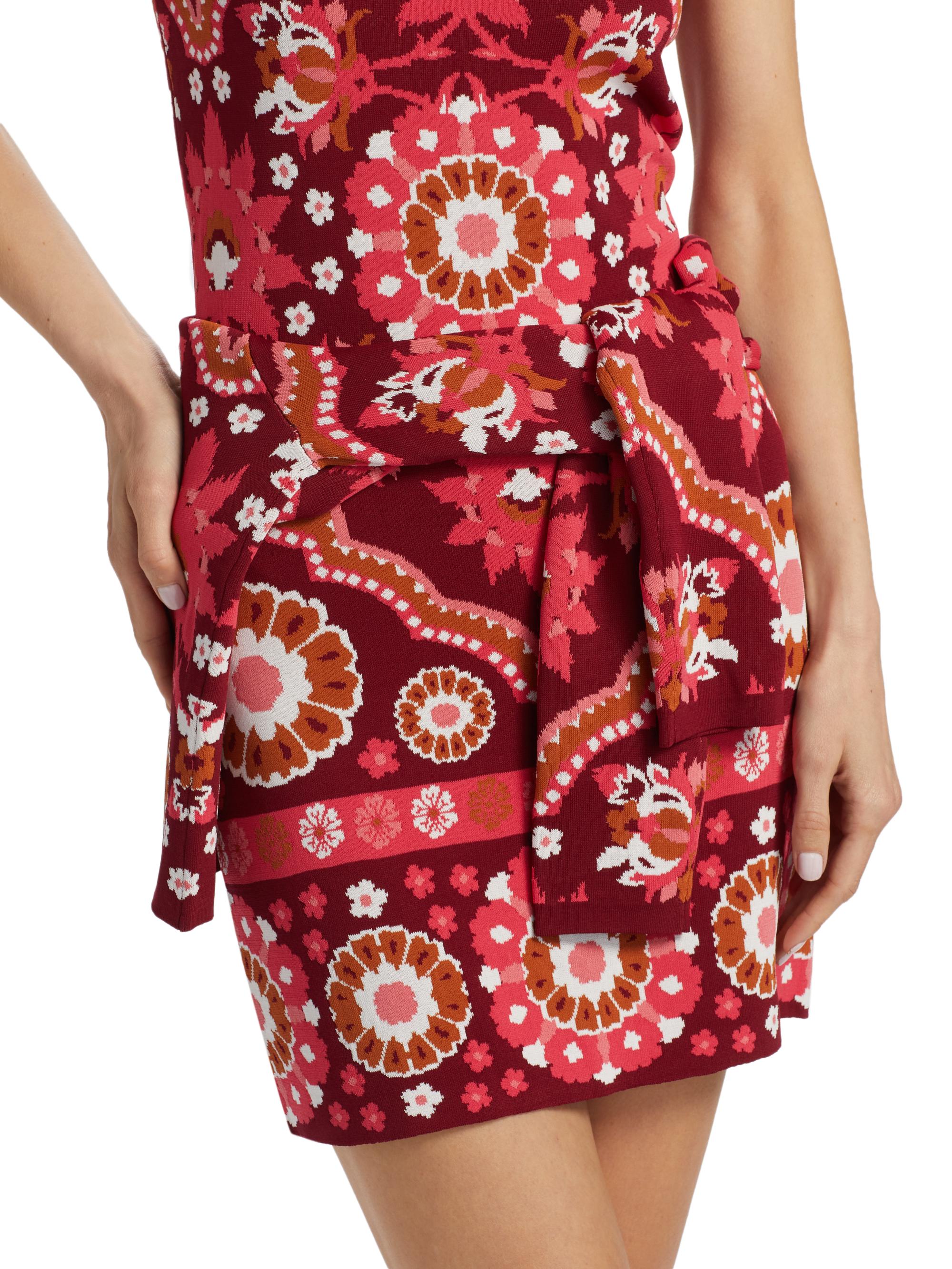 Cara Cara Rome Jacquard Bandeau Body-Con Minidress | Saks Fifth Avenue