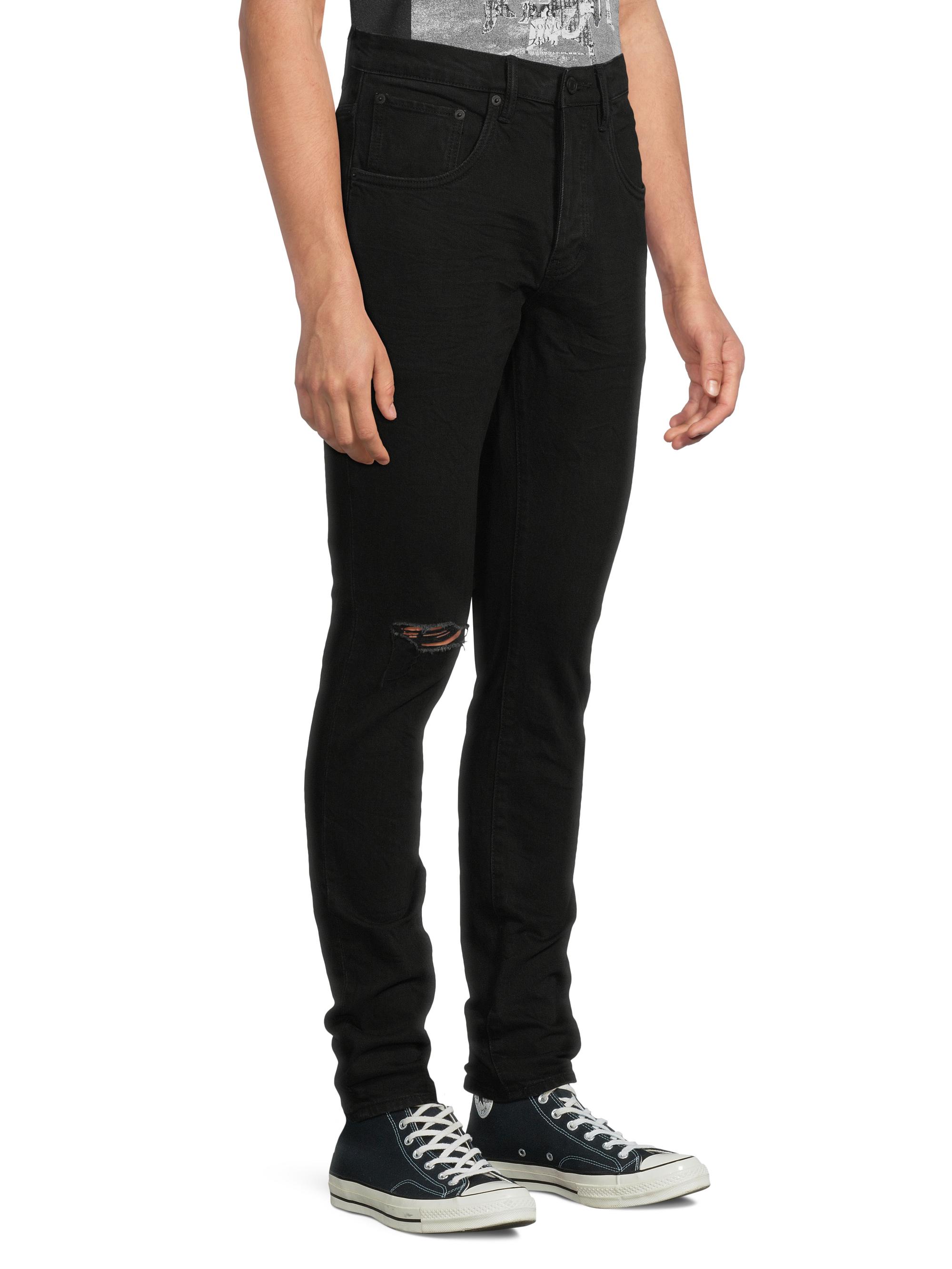 Purple Brand P002 Knee Slit Rinse Slim Jeans | Saks Fifth Avenue