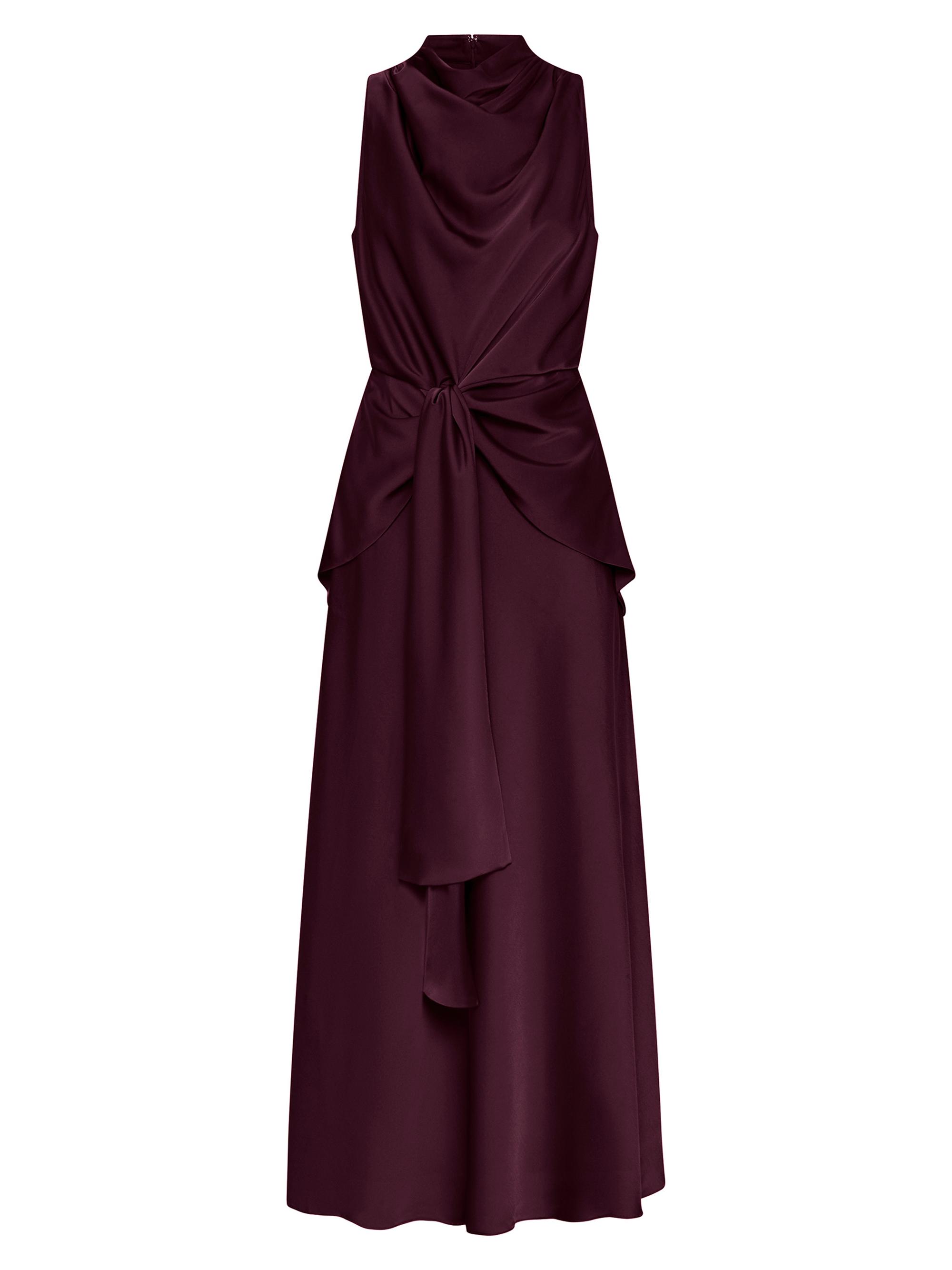 Nicholas the Label Women's Esmara Satin Sleeveless Maxi Dress - Blackberry