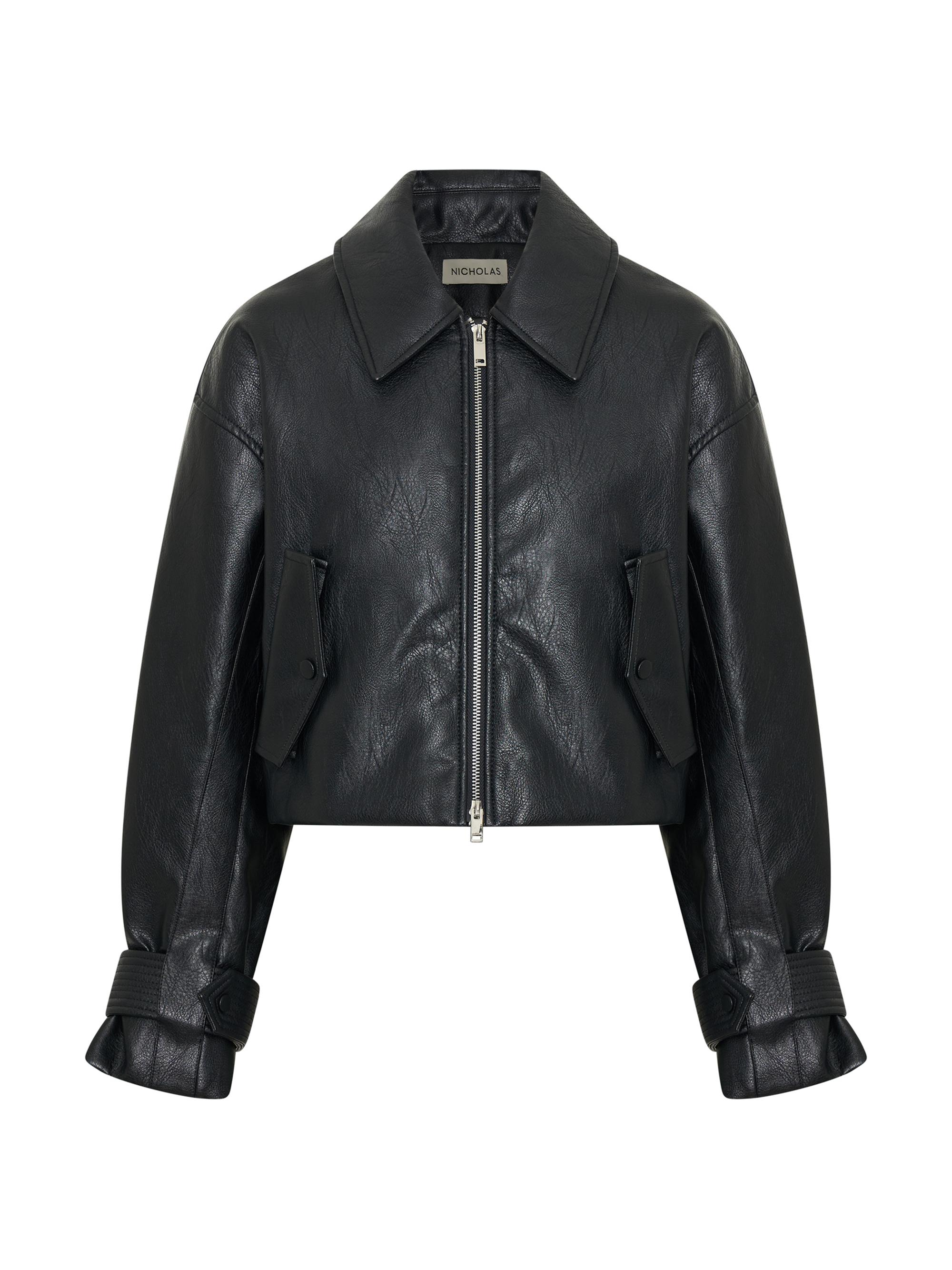 Helmut Lang Articulated Leather Jacket | Saks Fifth Avenue