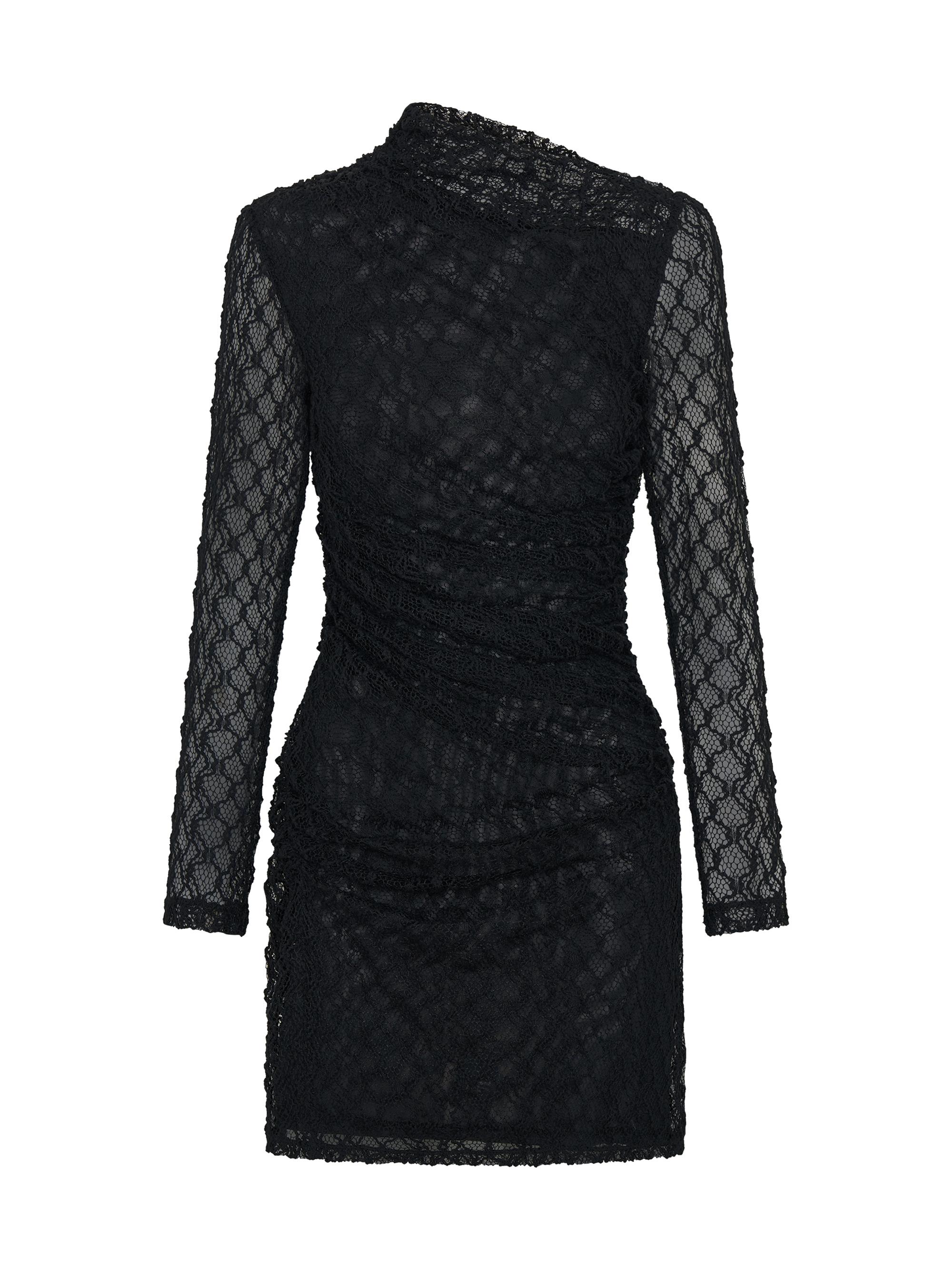 Nicholas the Label Women's Glenda Twisted Lace Minidress - Black