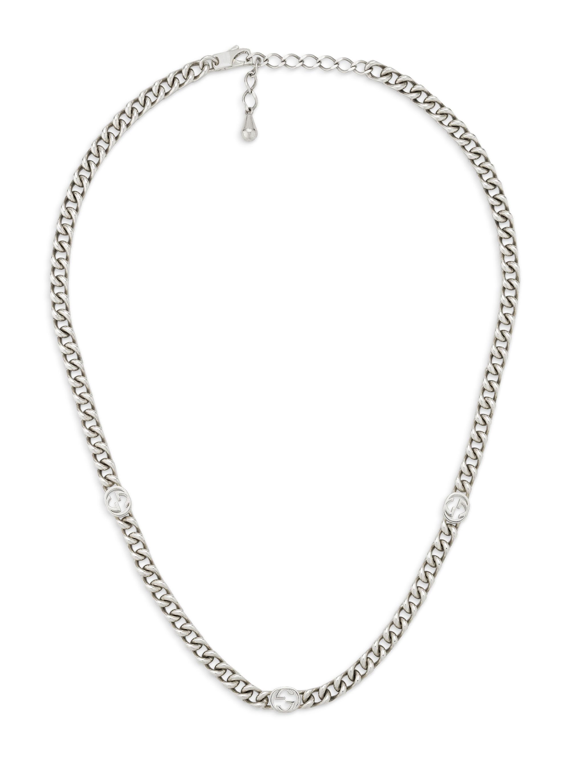Gucci Men's Protege Scorpion Sterling Silver Necklace - Silver