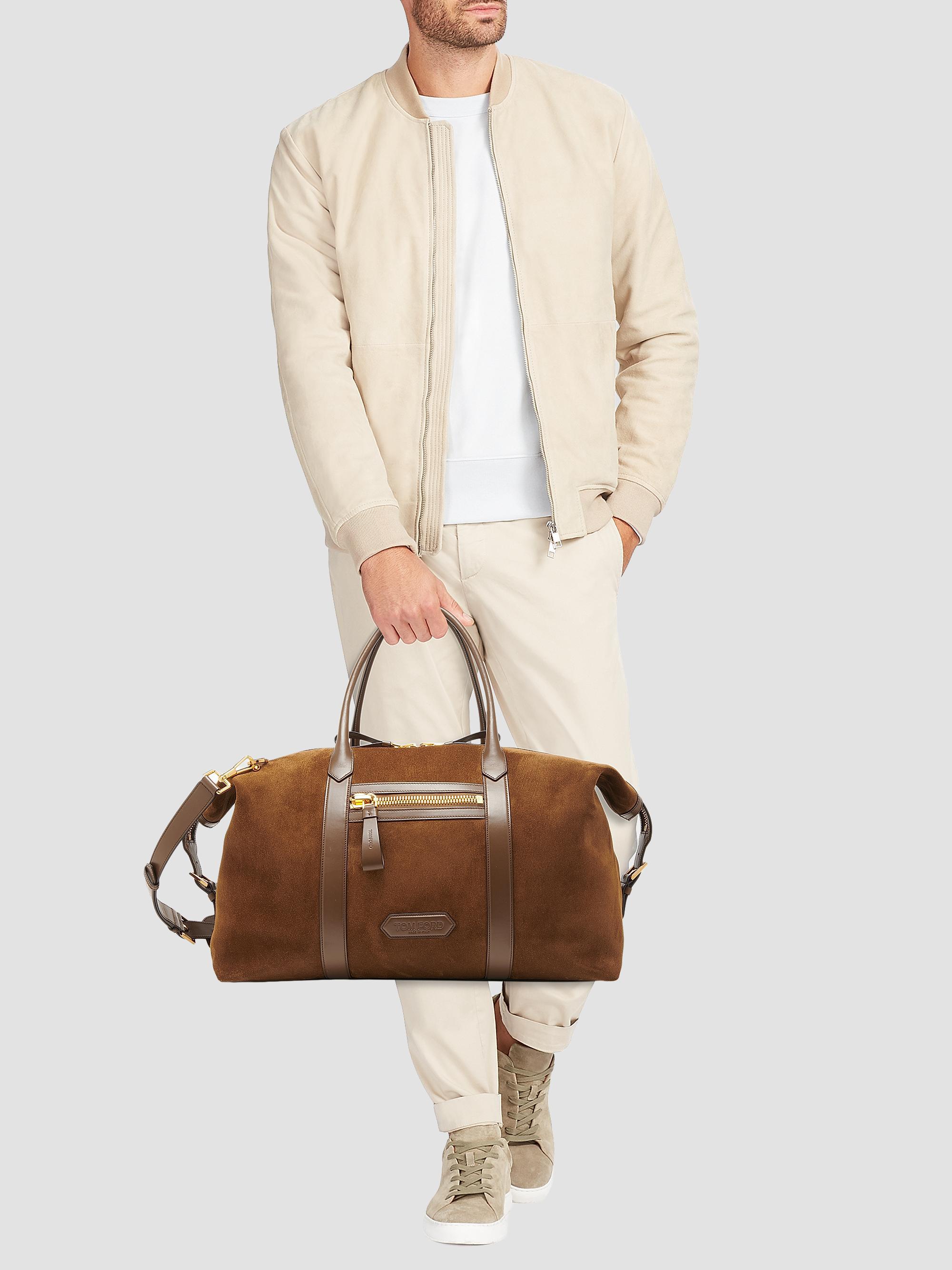 TOM FORD Buckley Suede Holdall | Saks Fifth Avenue