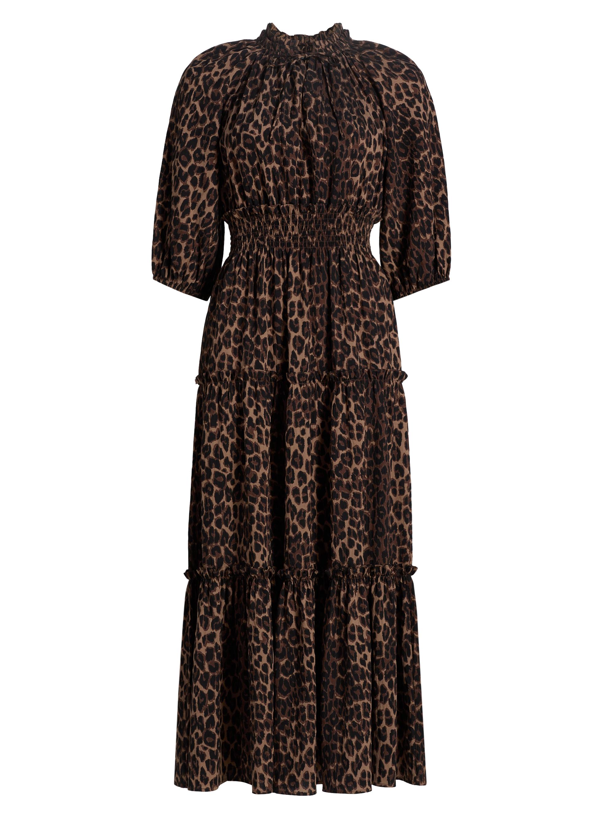 Rails Women's Caterine Leopard Print Tiered Maxi Dress - Brown Nala