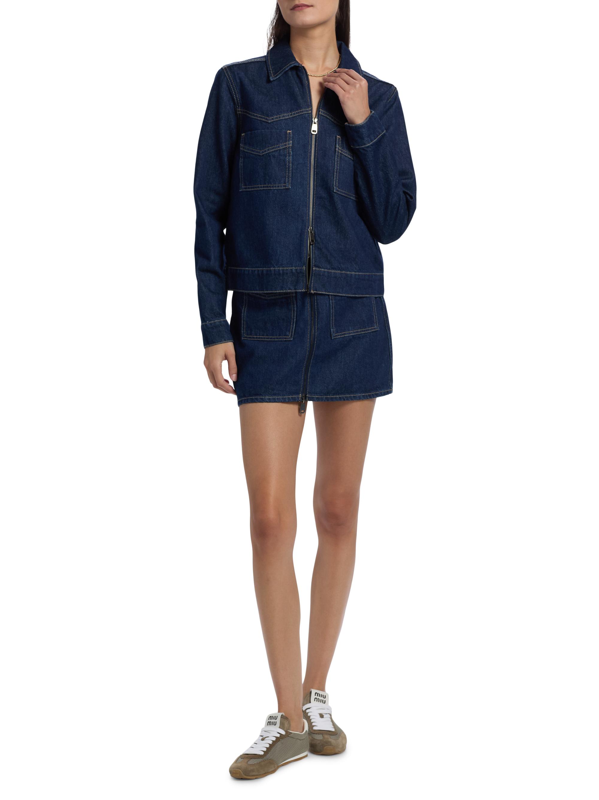 Rails Trabuco Denim Zip-Front Jacket | Saks Fifth Avenue