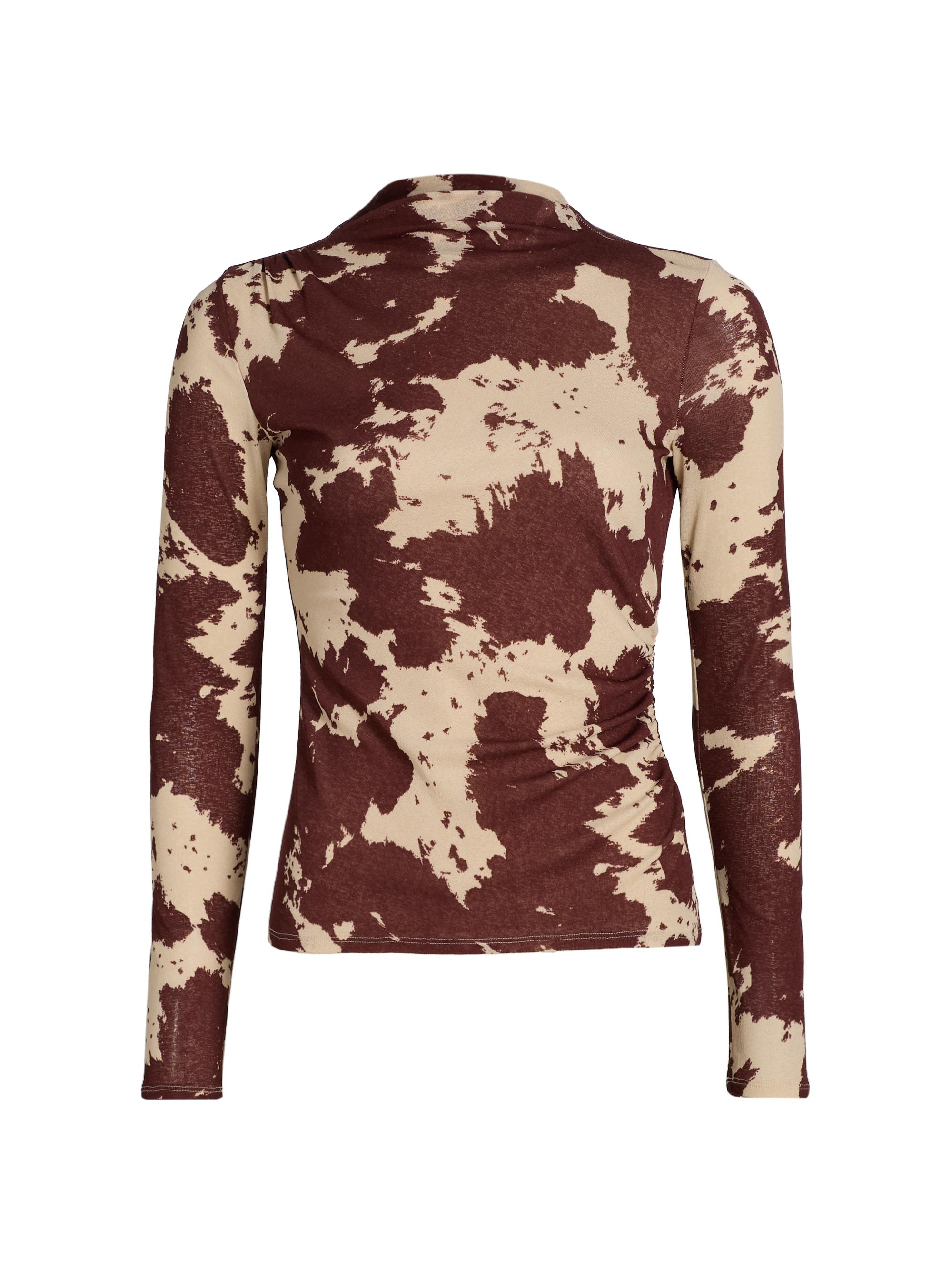 Rails Women's Joelle Abstract-Print Knit Top - Cowgirl