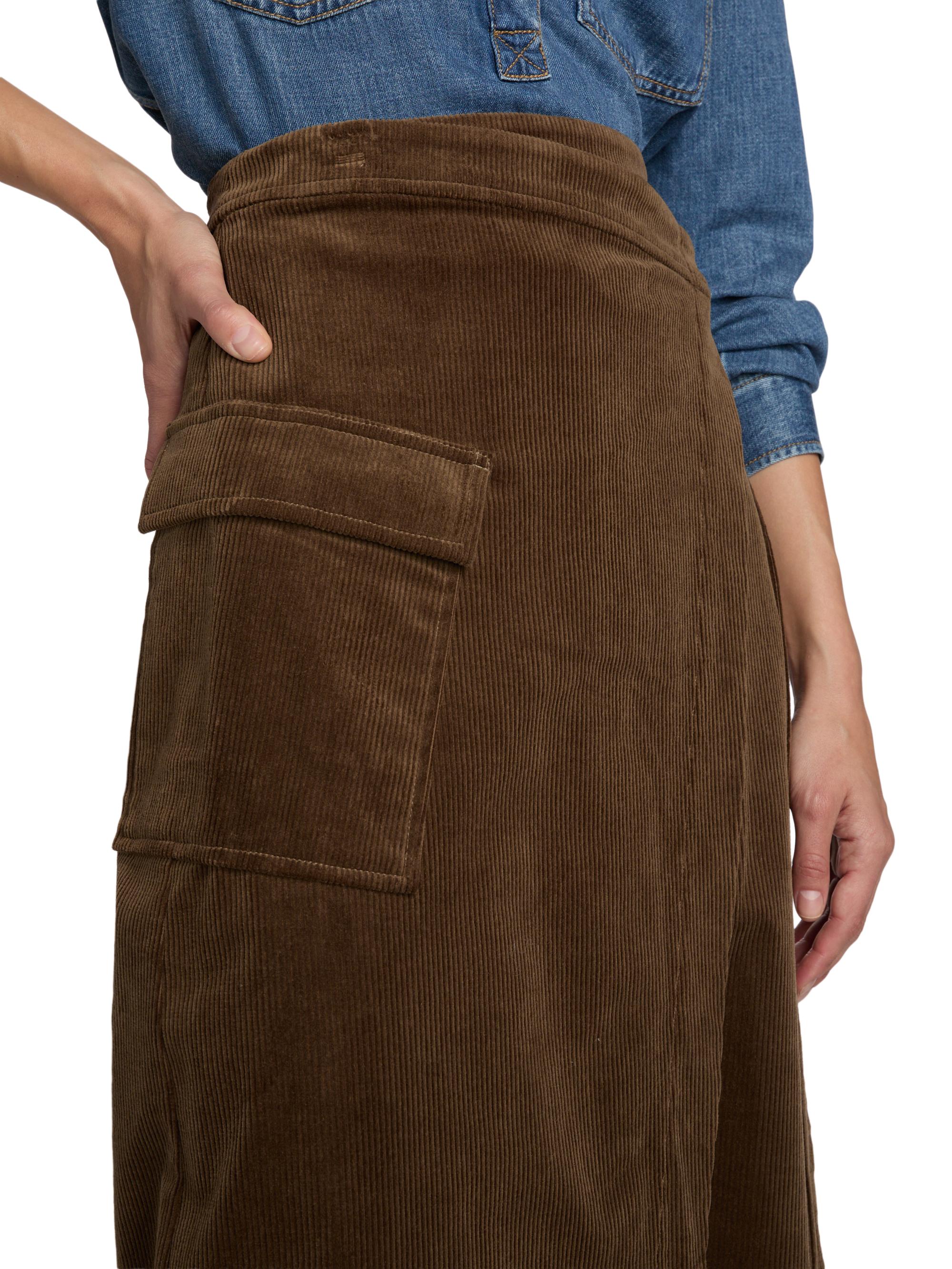 Rails Graciels Stretch Corduroy Wrap Midi-Skirt | Saks Fifth Avenue
