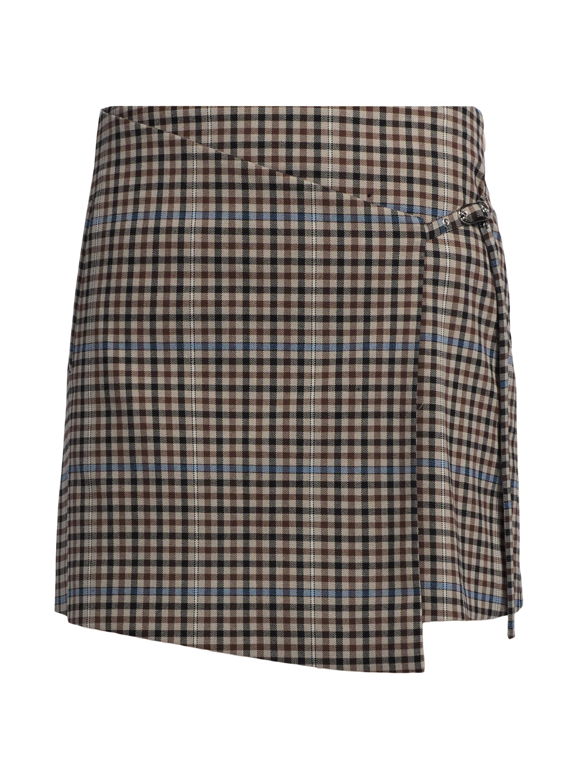 Rails Women's Nial Plaid Miniskirt - Mocha Check